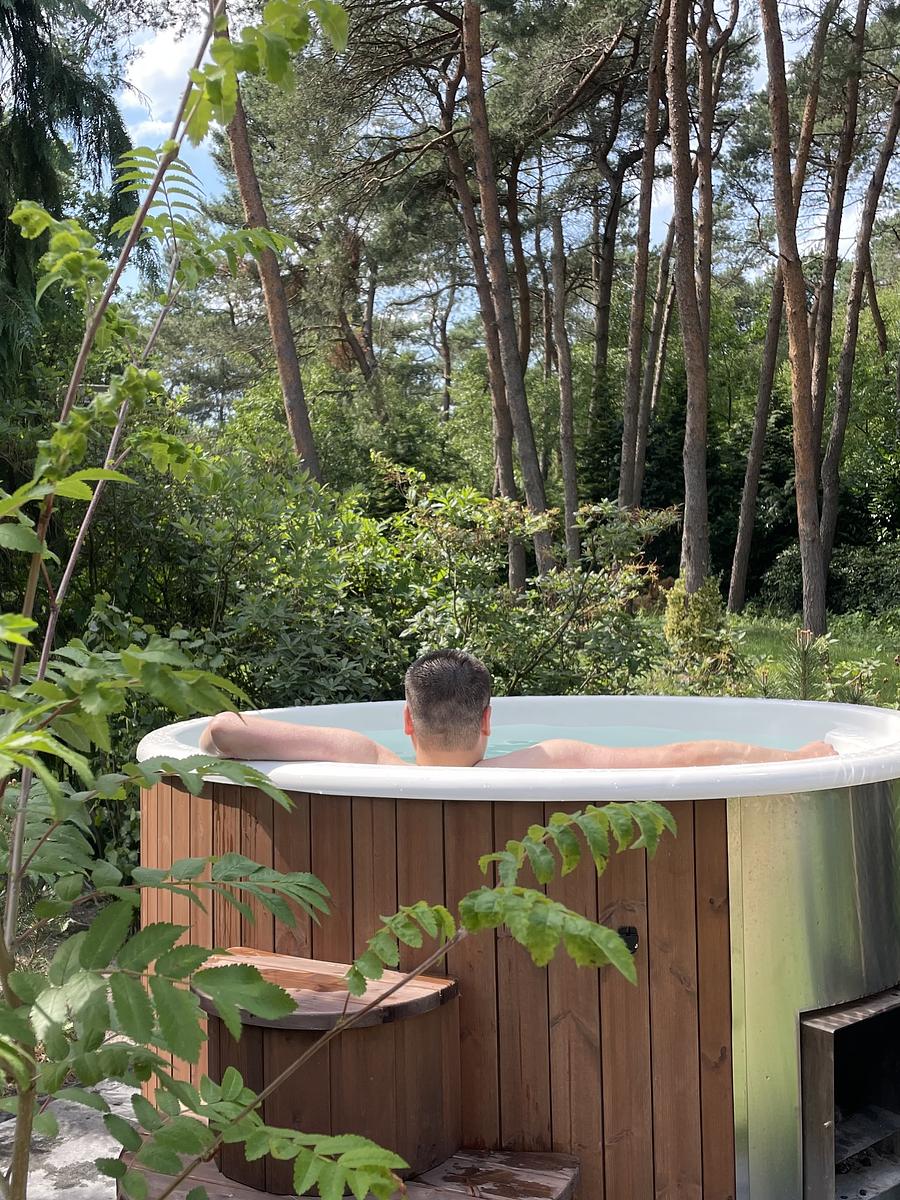 Berken Lodge Eco 4 personen met Hottub