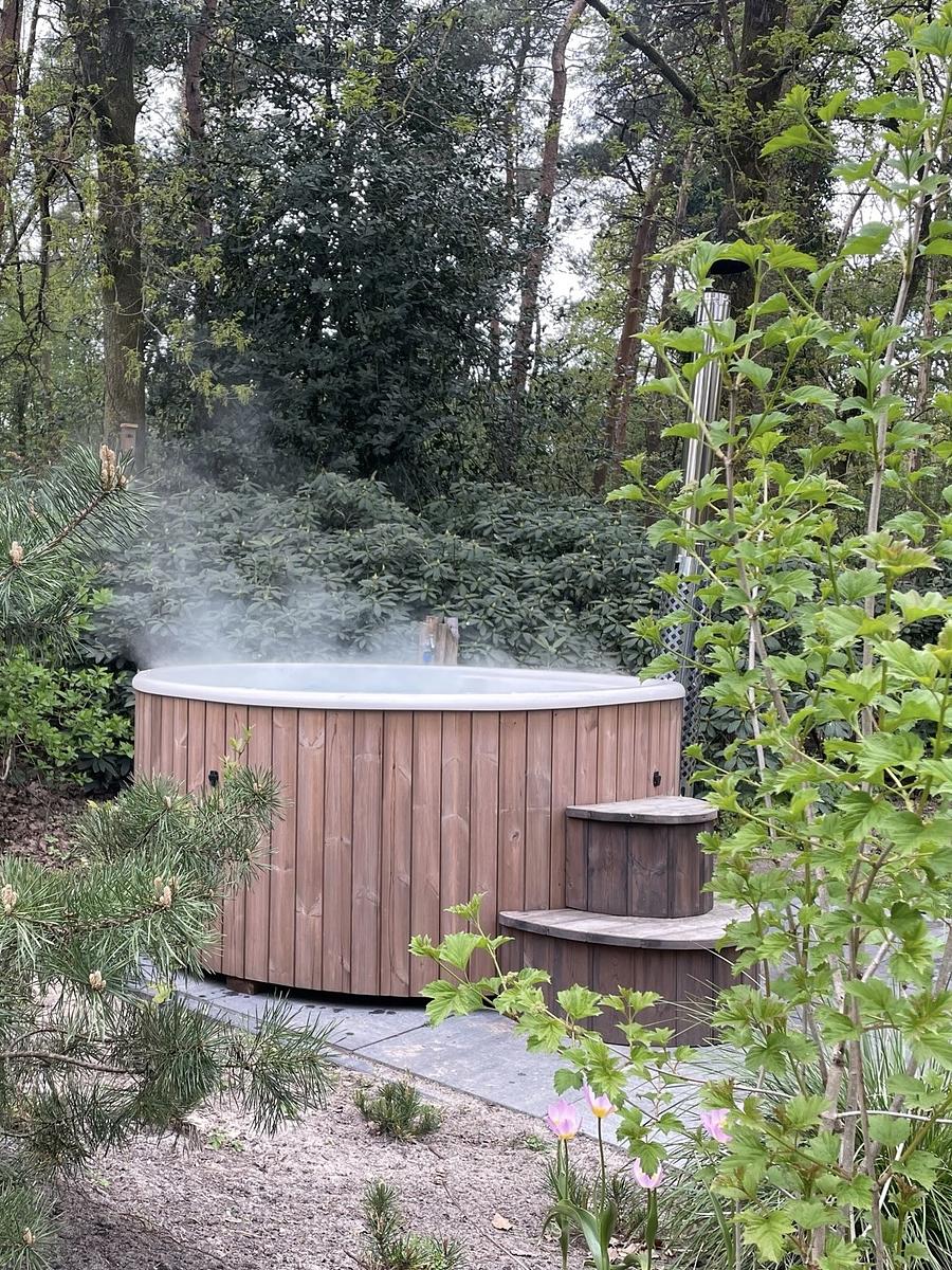 Bos Lodge 55 Eco 4 personen met Hottub en Sauna