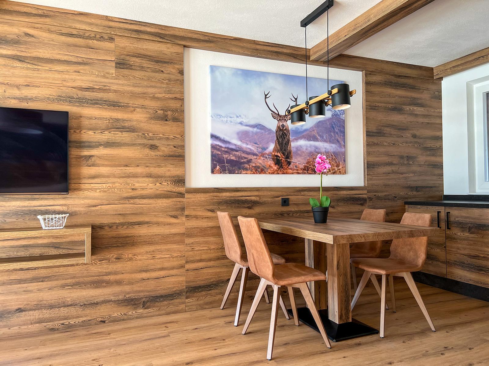 Alpen-Apartment voor 2–4 Personen, 55 m²