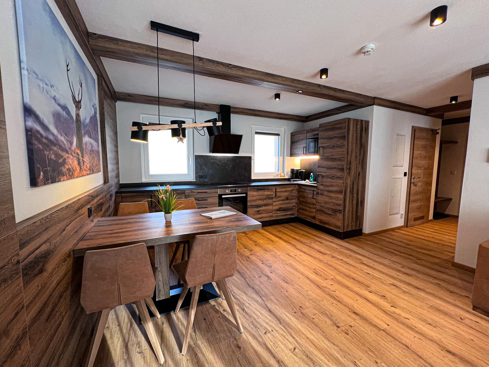 Alpen-Apartment voor 2–4 Personen, 55 m²