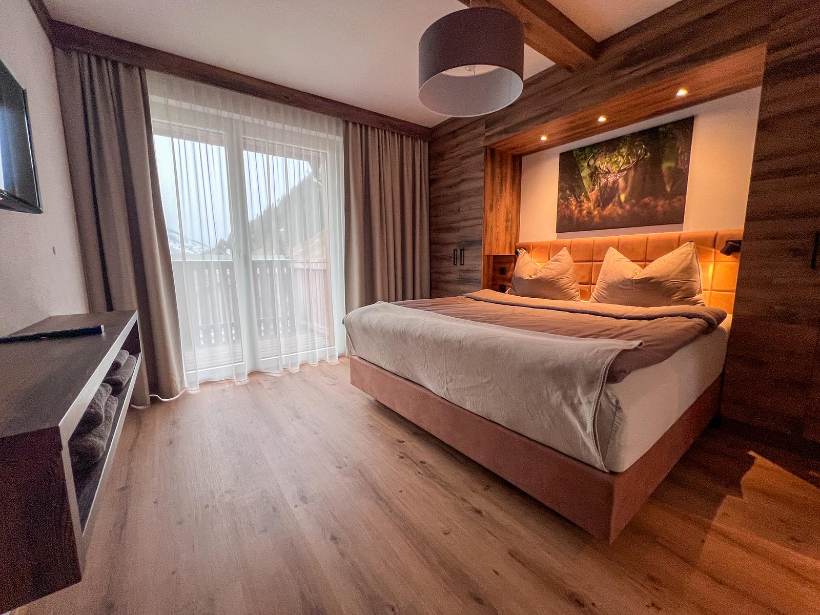 Alpen Appartement voor 4–6 personen, ca. 75 m², 2 slaapkamers & 2 badkamers