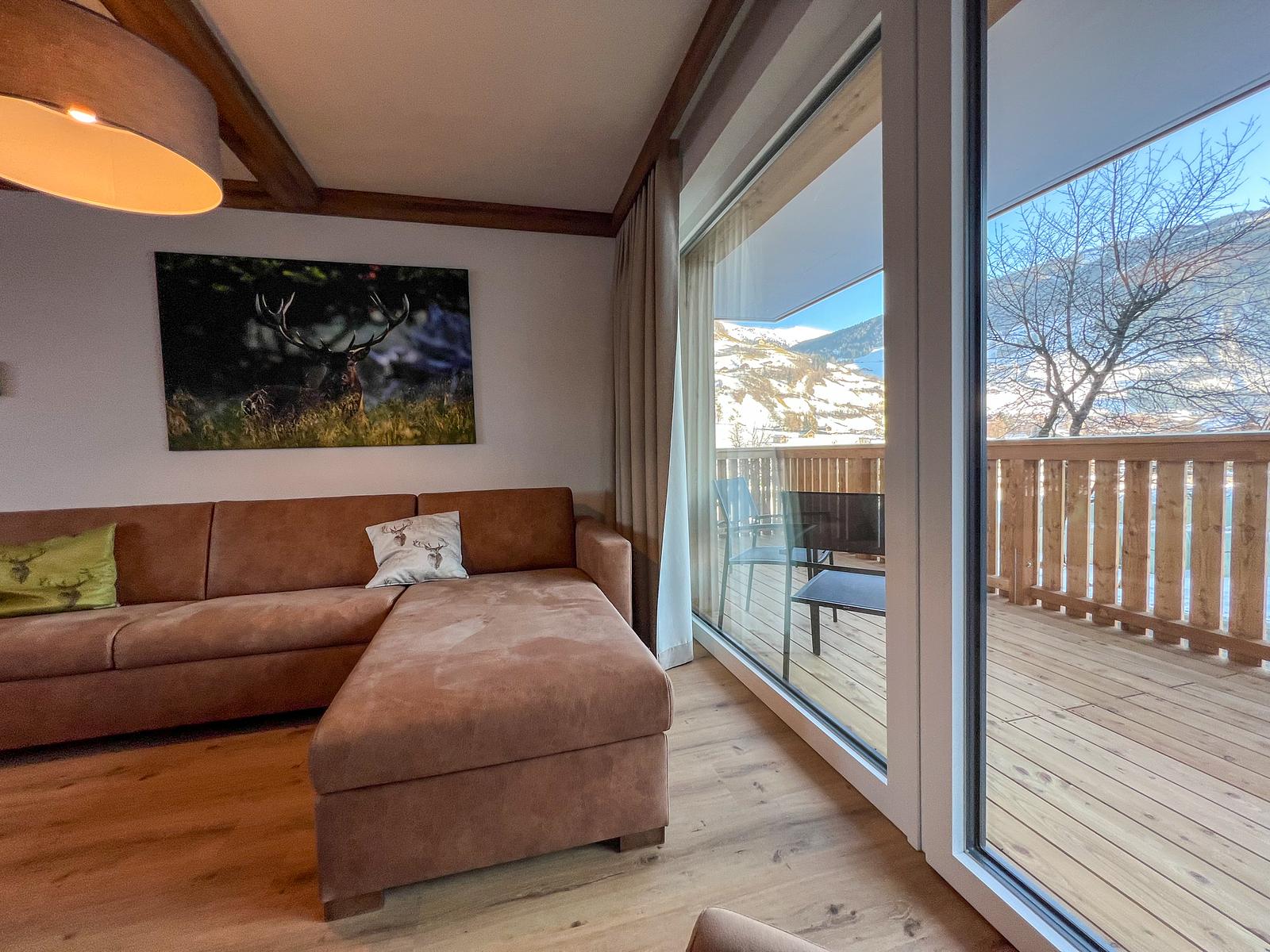 Alpen Appartement voor 4–6 personen, ca. 75 m², 2 slaapkamers & 2 badkamers