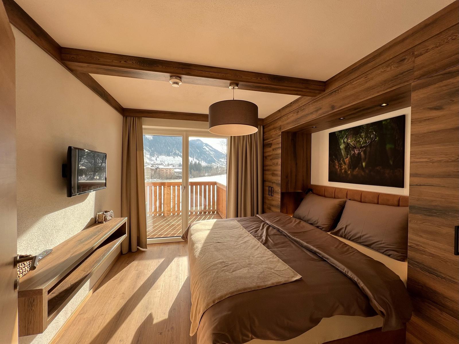 Alpen Appartement voor 6–8 personen, ca. 100 m², 3 slaapkamers, privé sauna