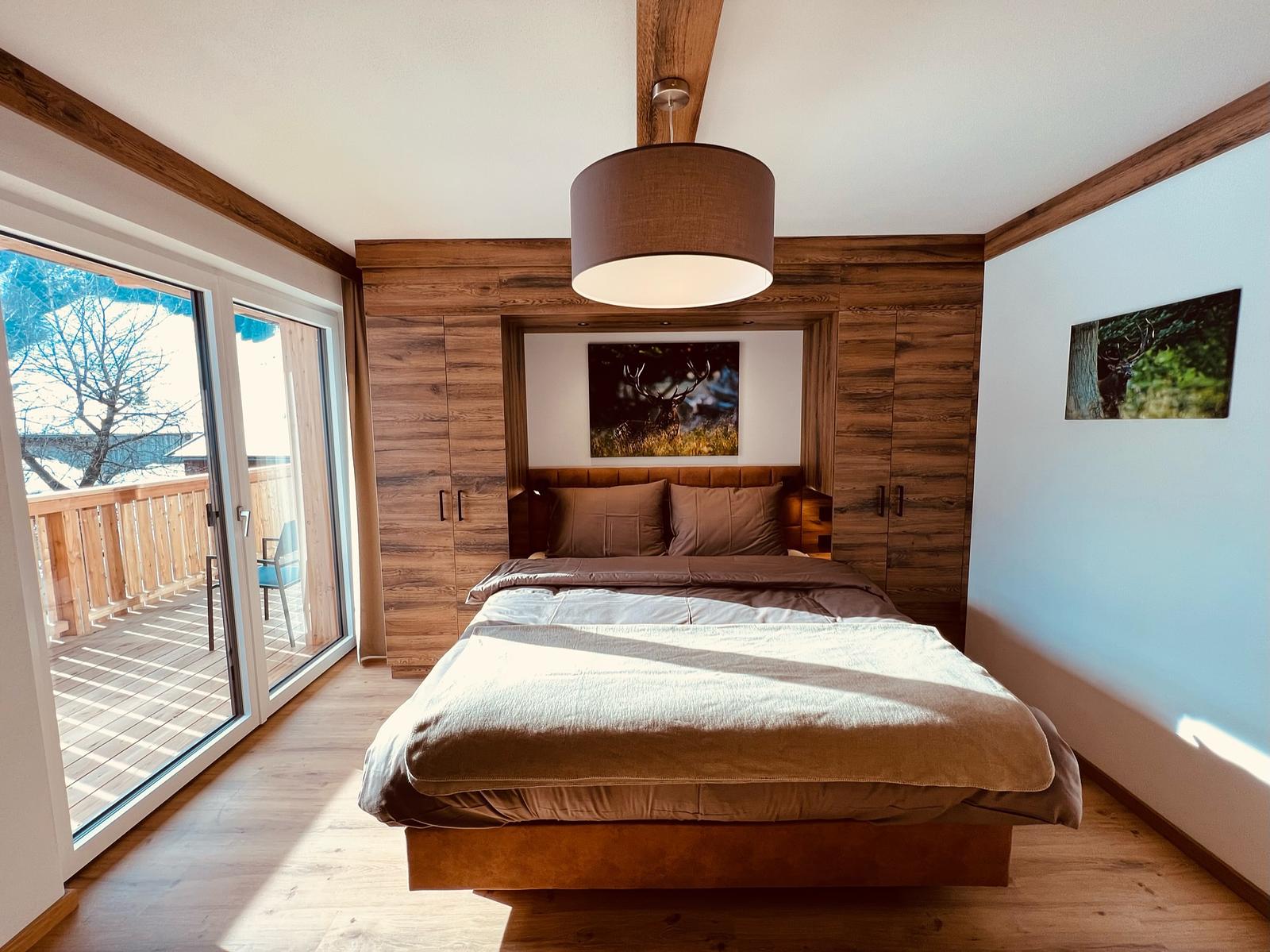 Alpen Penthouse voor 6–8 personen, ca. 100 m², sauna & open haard