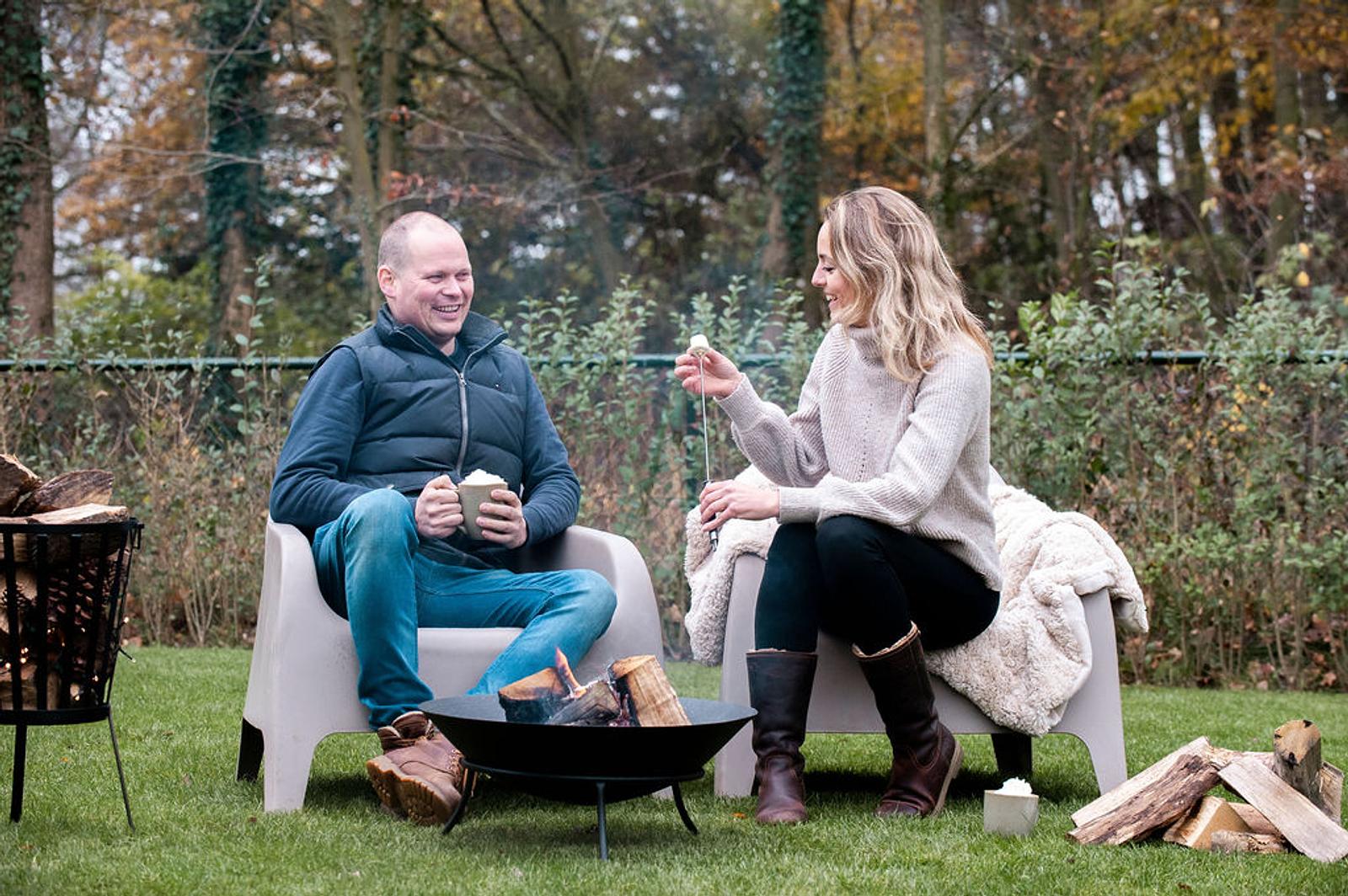 Verandachalet met hottub