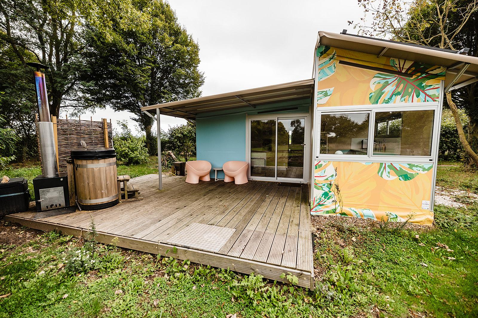 Ibiza lodge met privé hottub