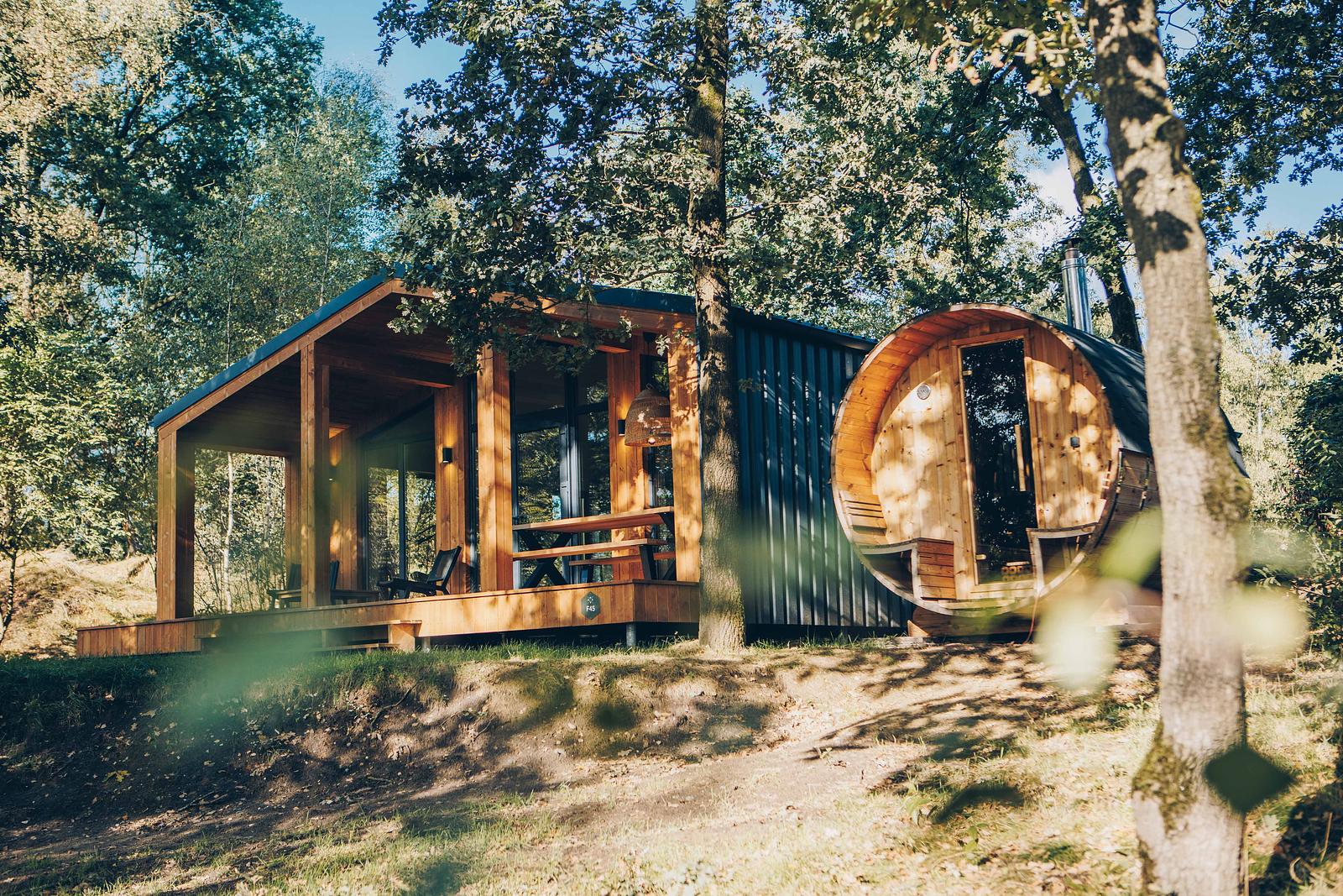 Hill Top Scandi met Sauna | 4 pers.