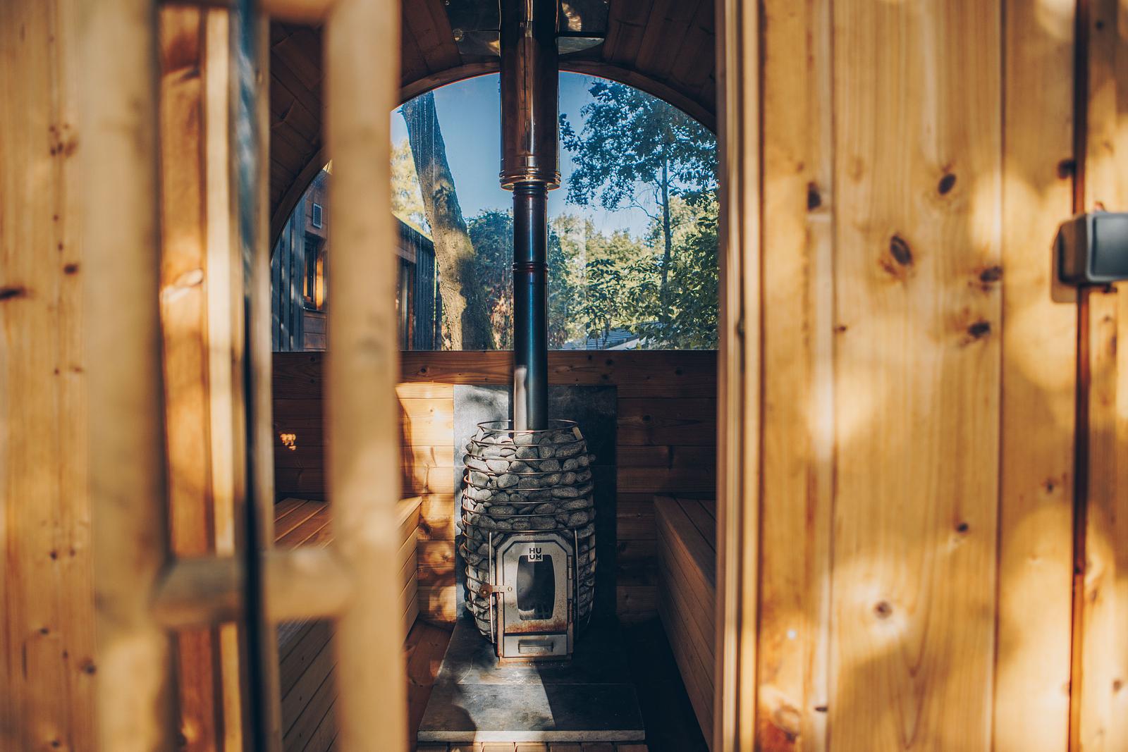 Hill Top Scandi met Sauna | 4 pers.