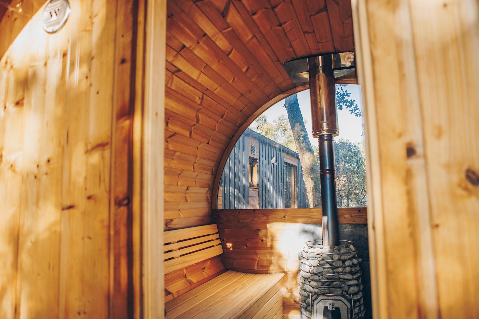 Hill Top Scandi met Sauna | 4 pers.