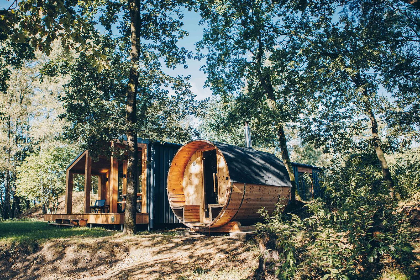Hill Top Scandi met Sauna | 4 pers.