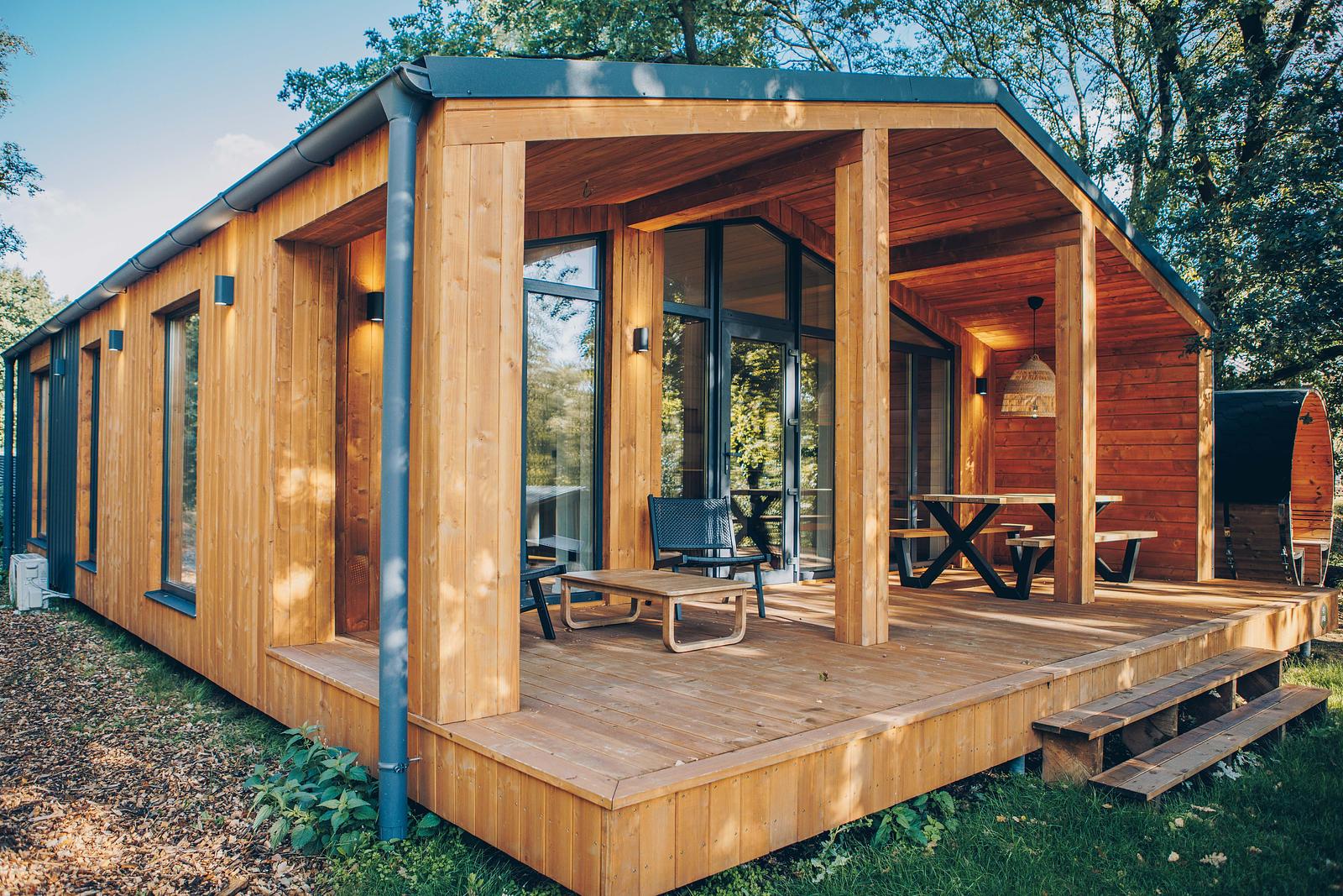 Hill Top Scandi met Sauna | 4 pers.