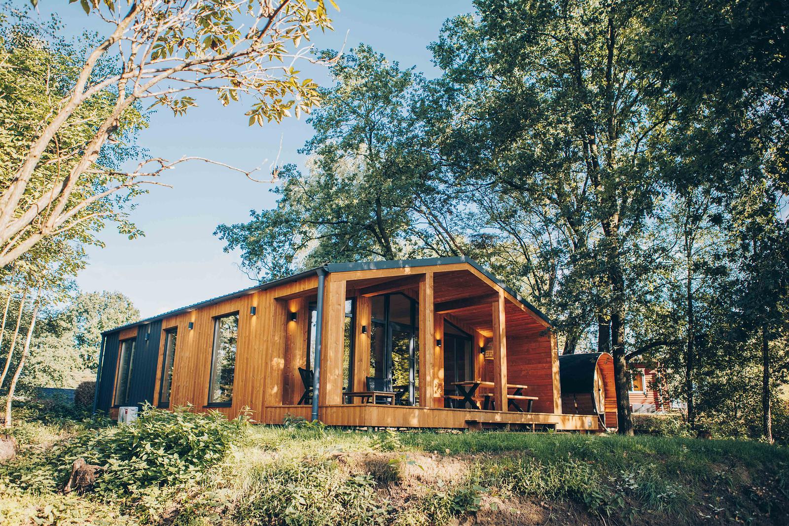 Hill Top Scandi met Sauna | 4 pers.