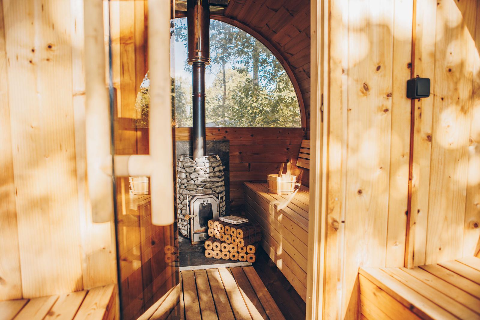 Hill Top Scandi met Sauna | 4 pers.