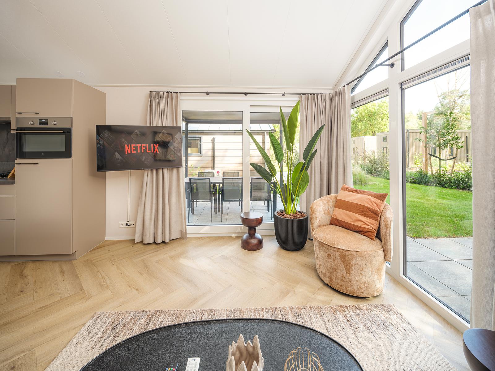 Doornenburg Lodge Comfort met Hottub & Sauna | 6 personen