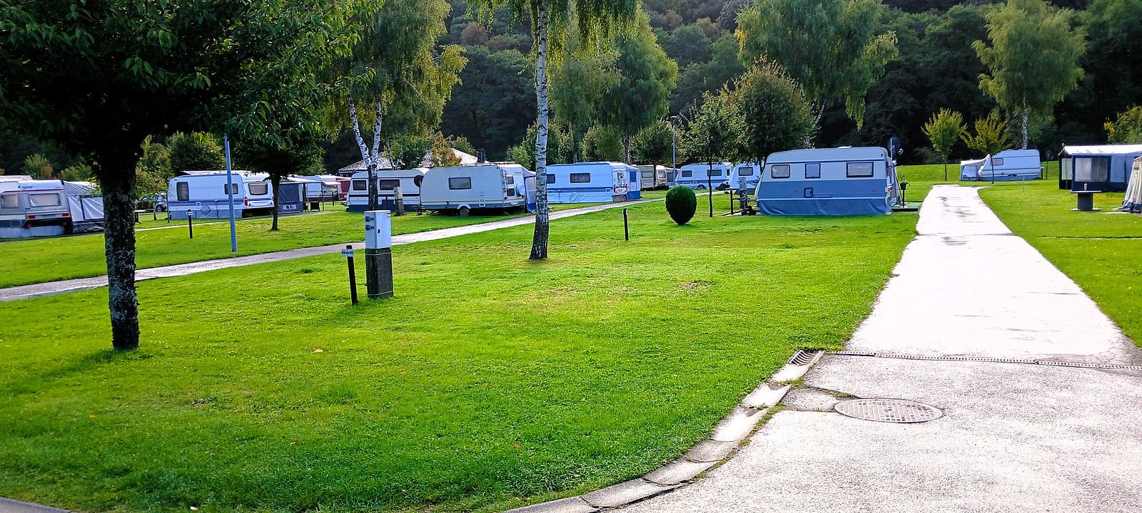 Emplacement avec électricité