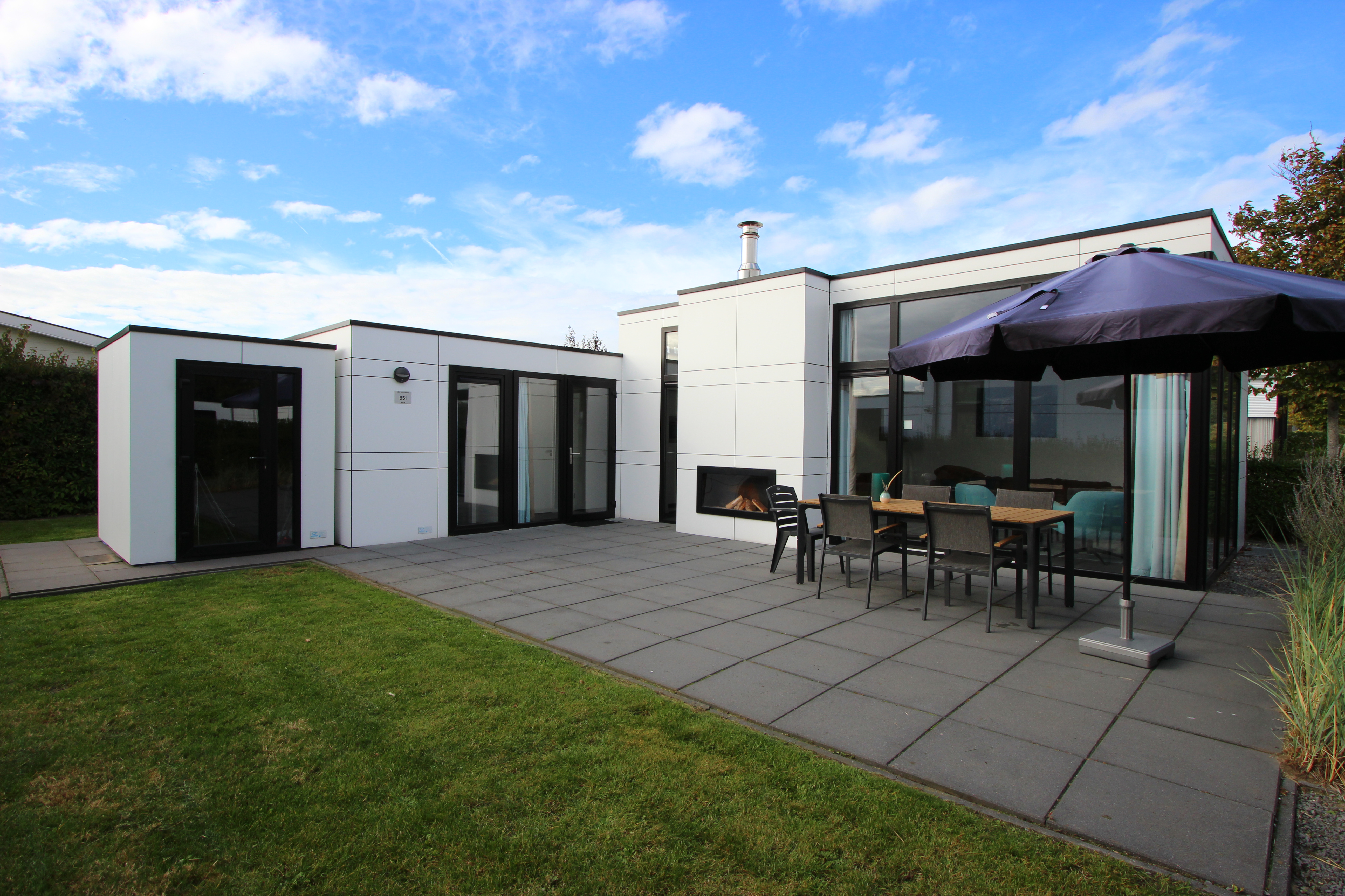 Ferienhaus mit umzäuntem Garten in Breskens (Niederlande) und 2 Hunde erlaubt