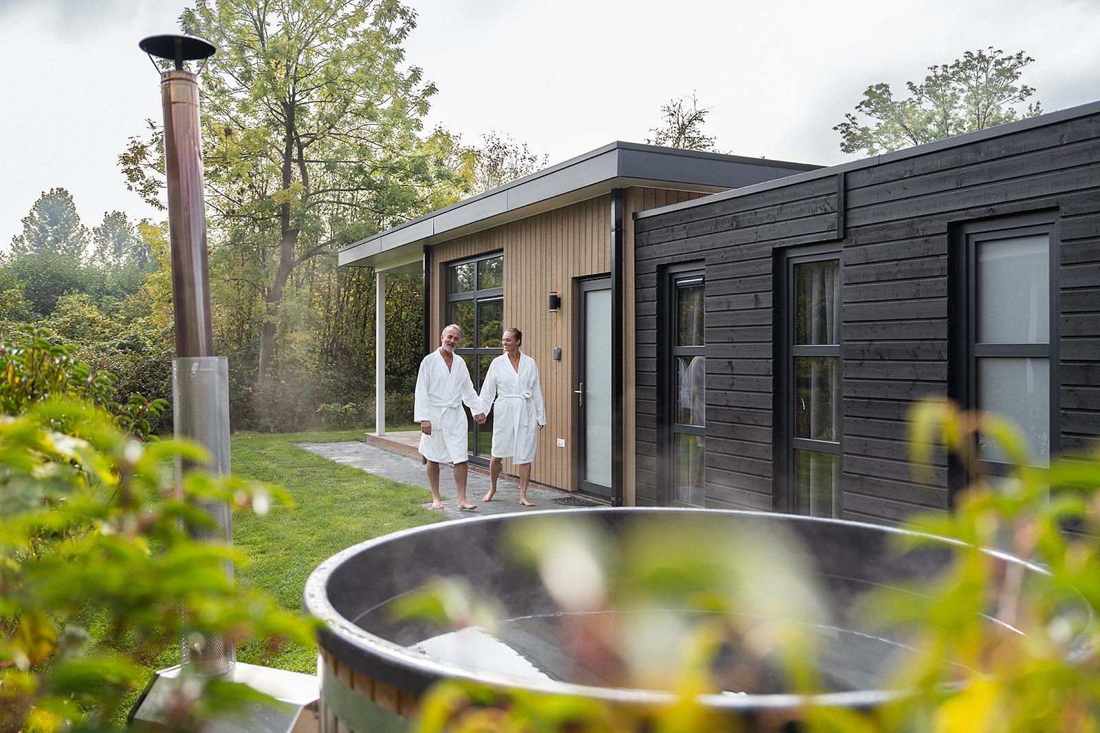 Vogellodge met hottub - 4 personen