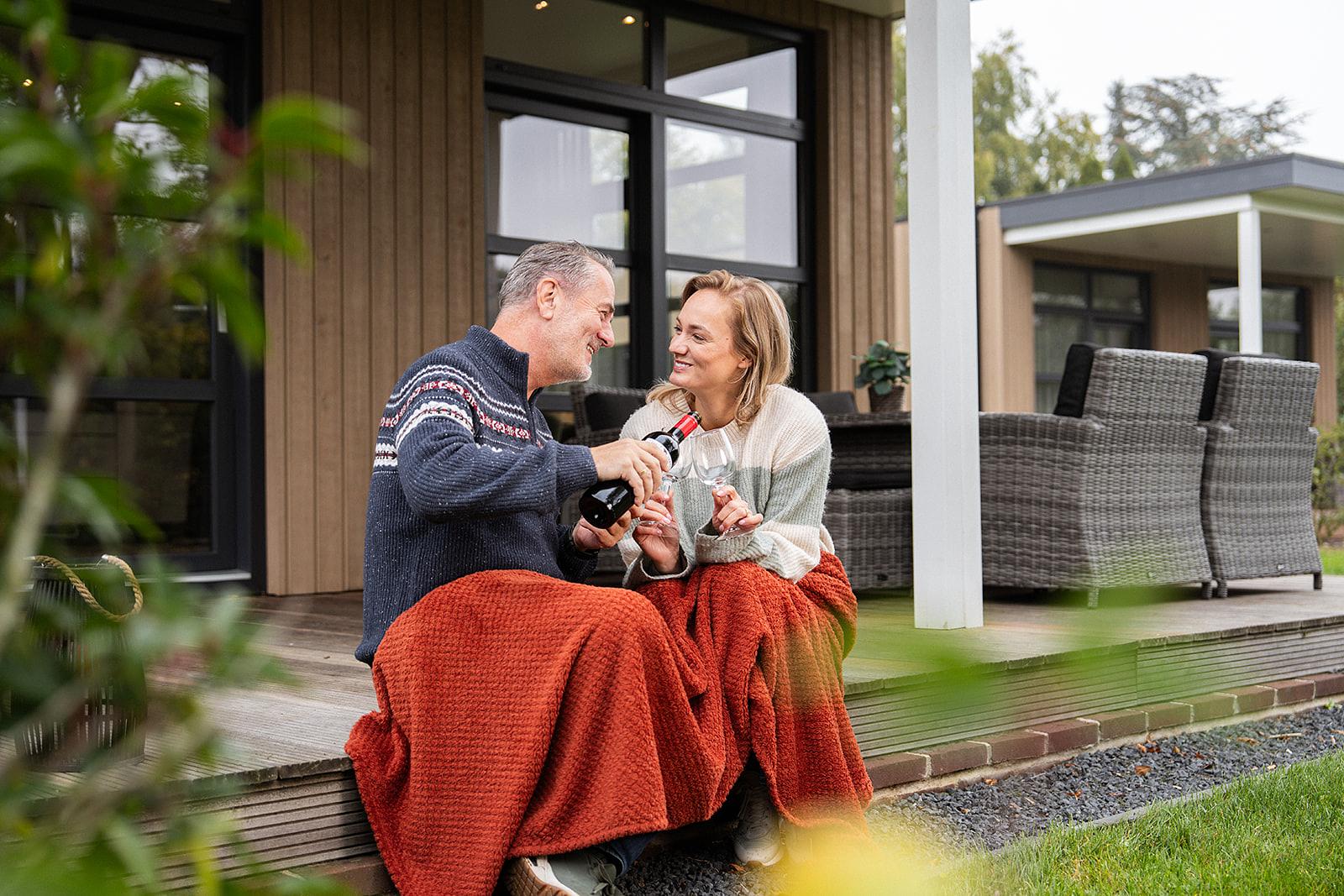Vogellodge met hottub - 4 personen