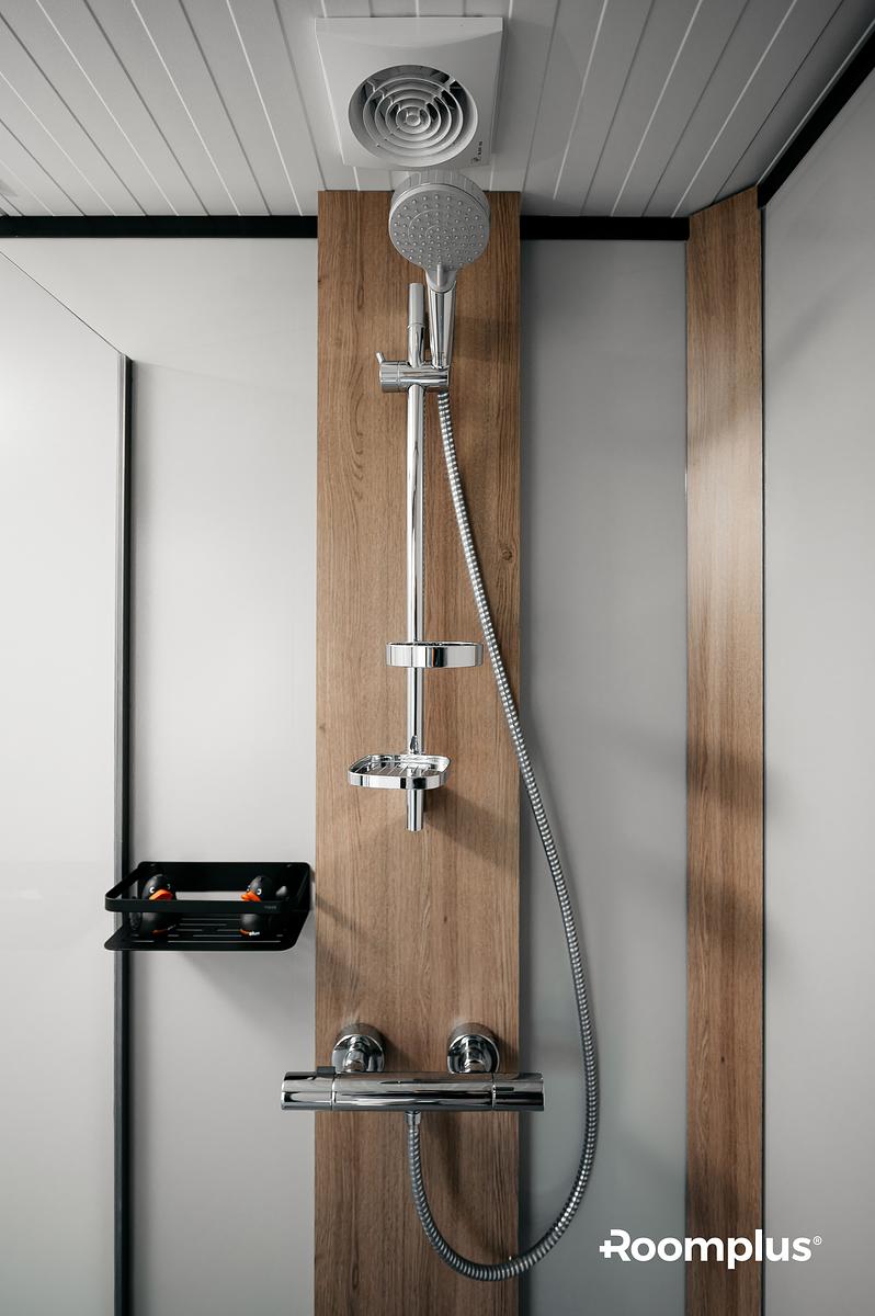 Kampeerplaats met privé sanitair de luxe