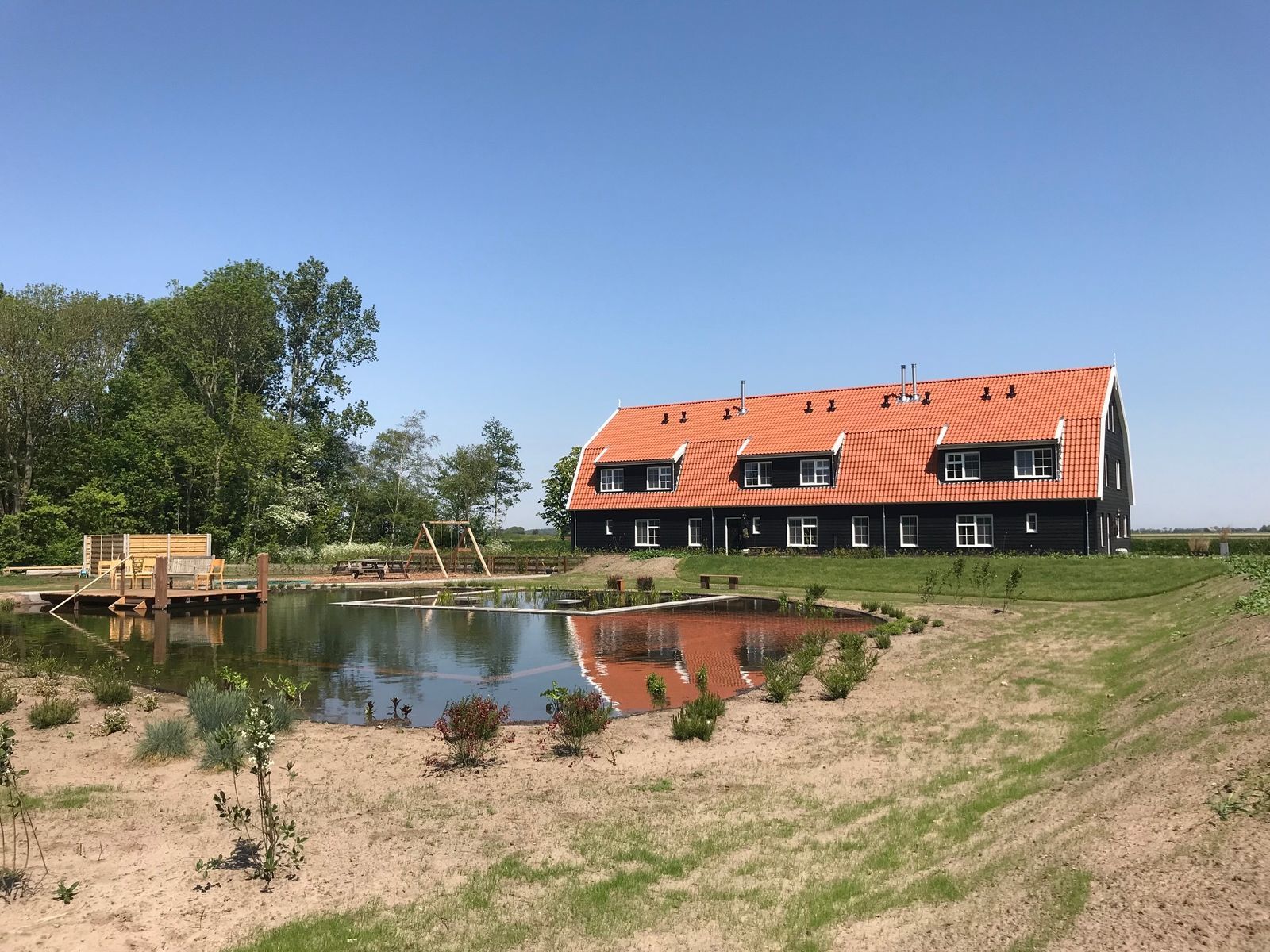Texels Landleven XL I duurzaam vakantiehuis voor groepen