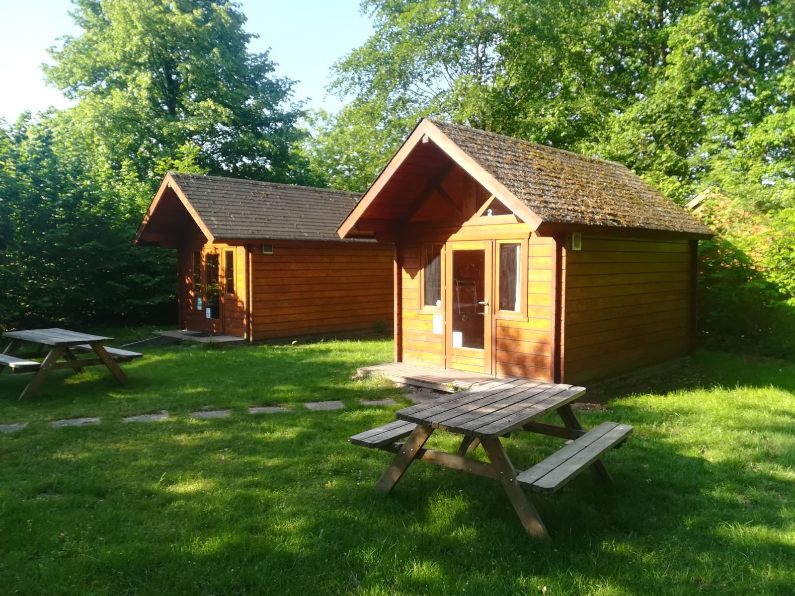 Cabane de randonneur pour quatre personnes