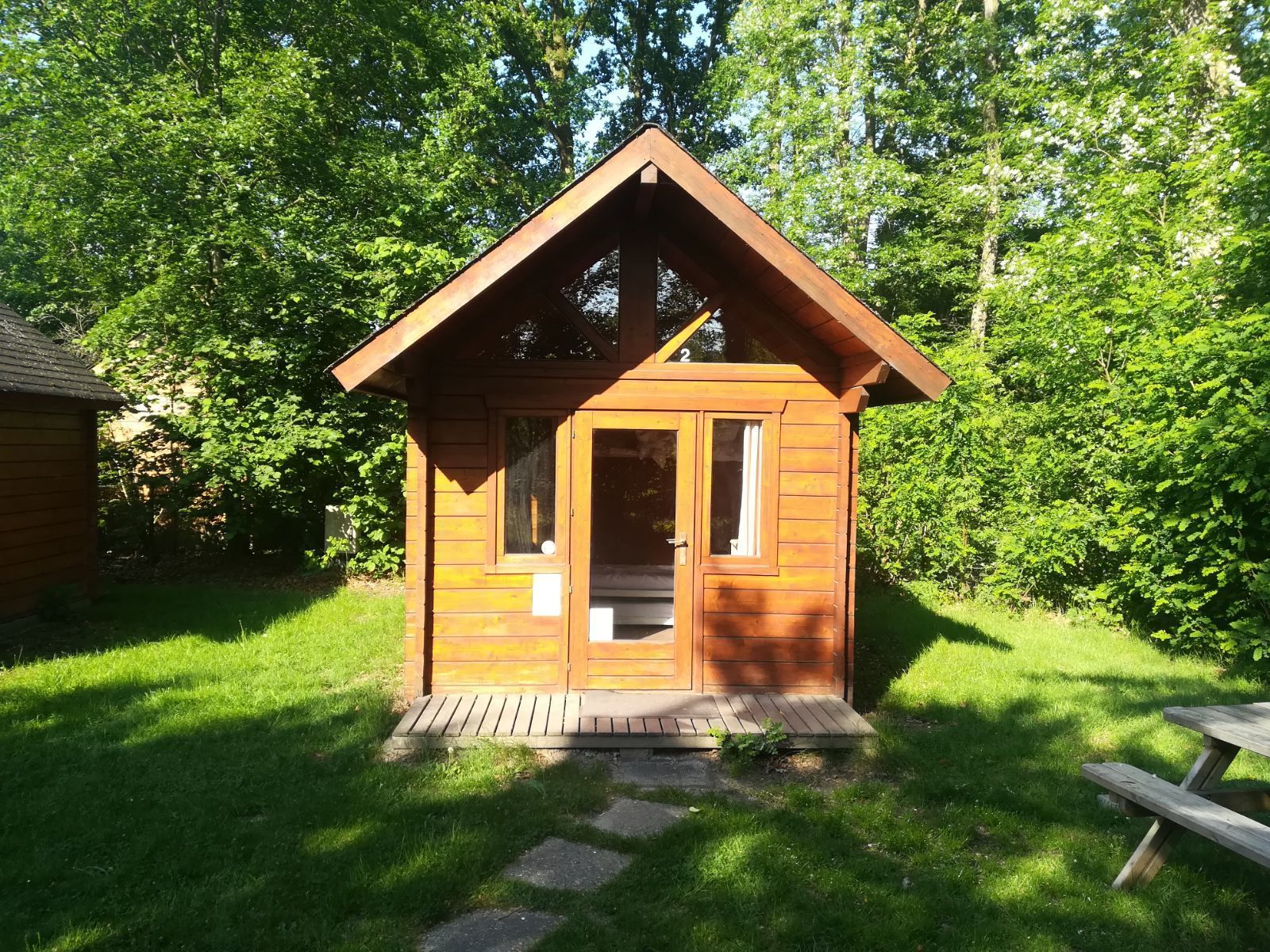 Cabane de randonneur pour quatre personnes