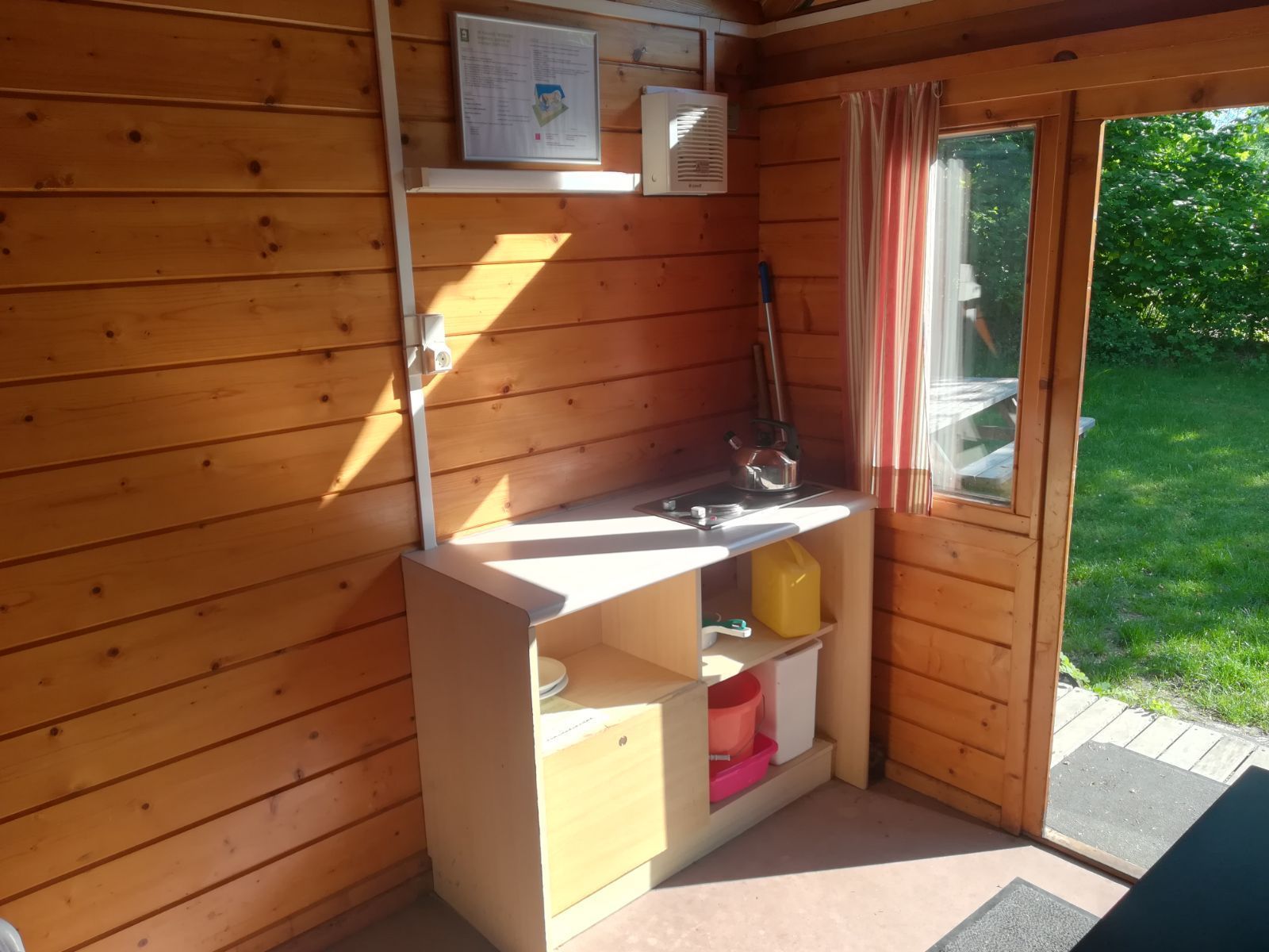 Cabane de randonneur pour quatre personnes