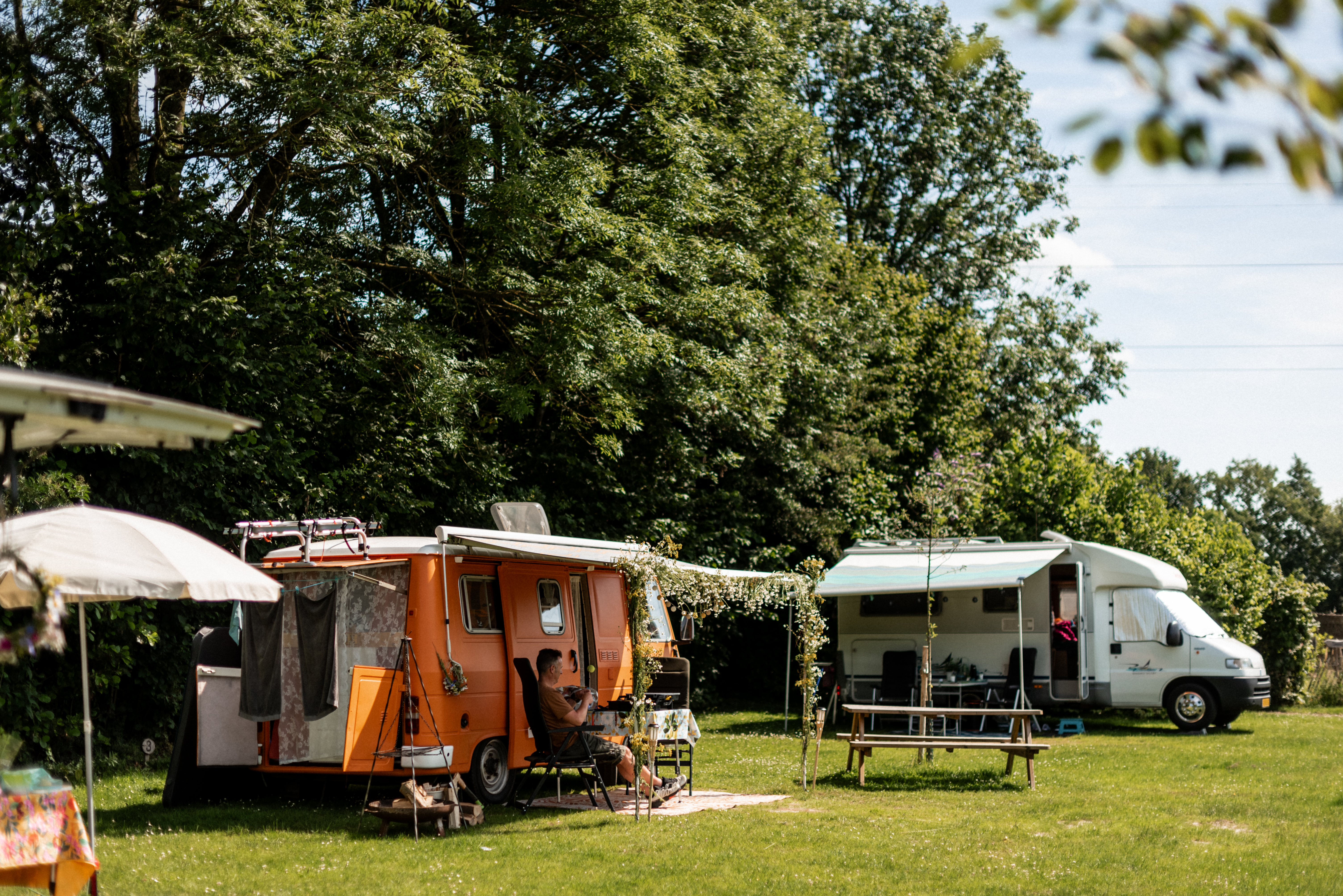 Camping pitch