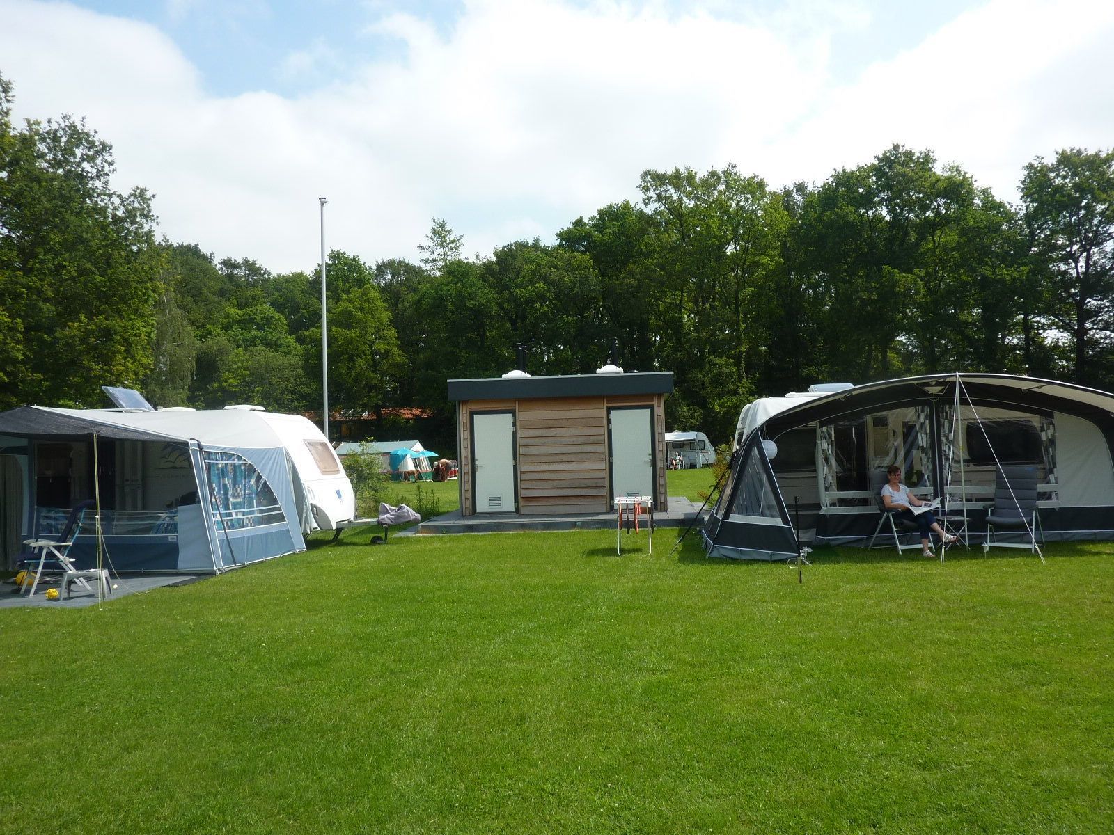 Comfort Plus plaats met Privé Sanitair