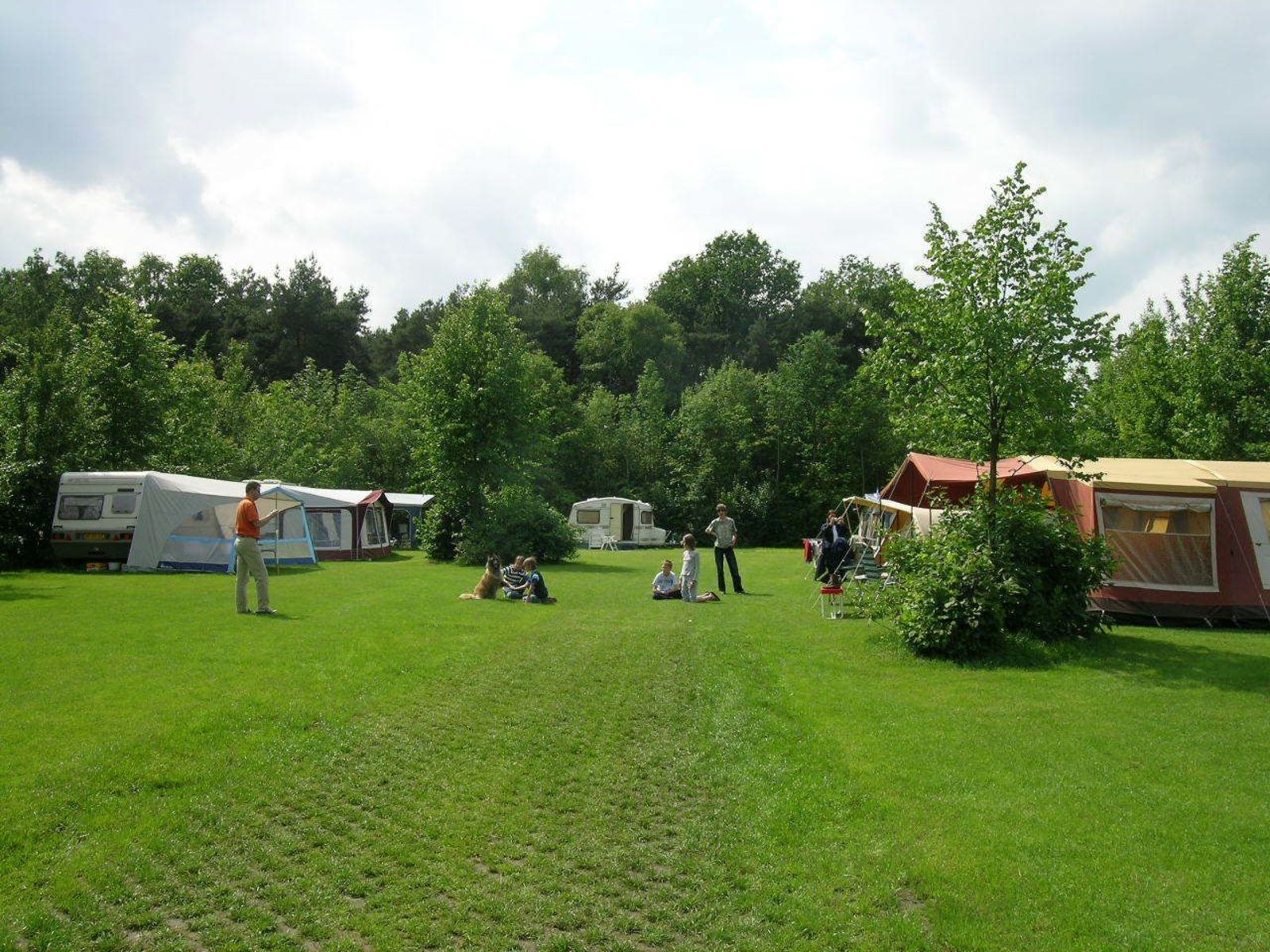 Kampeerplaats incl. 2 personen