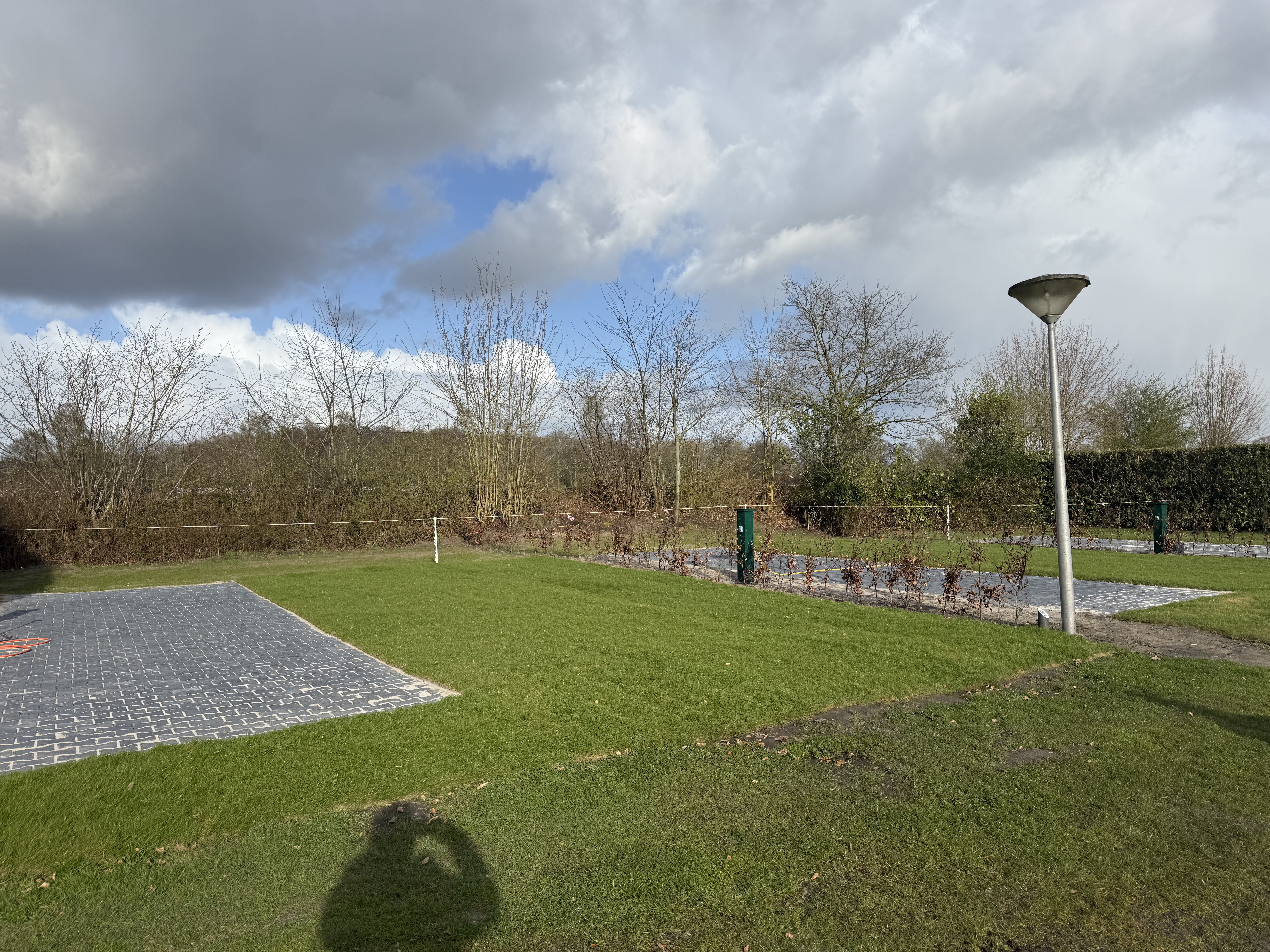 Emplacement pour camping-car