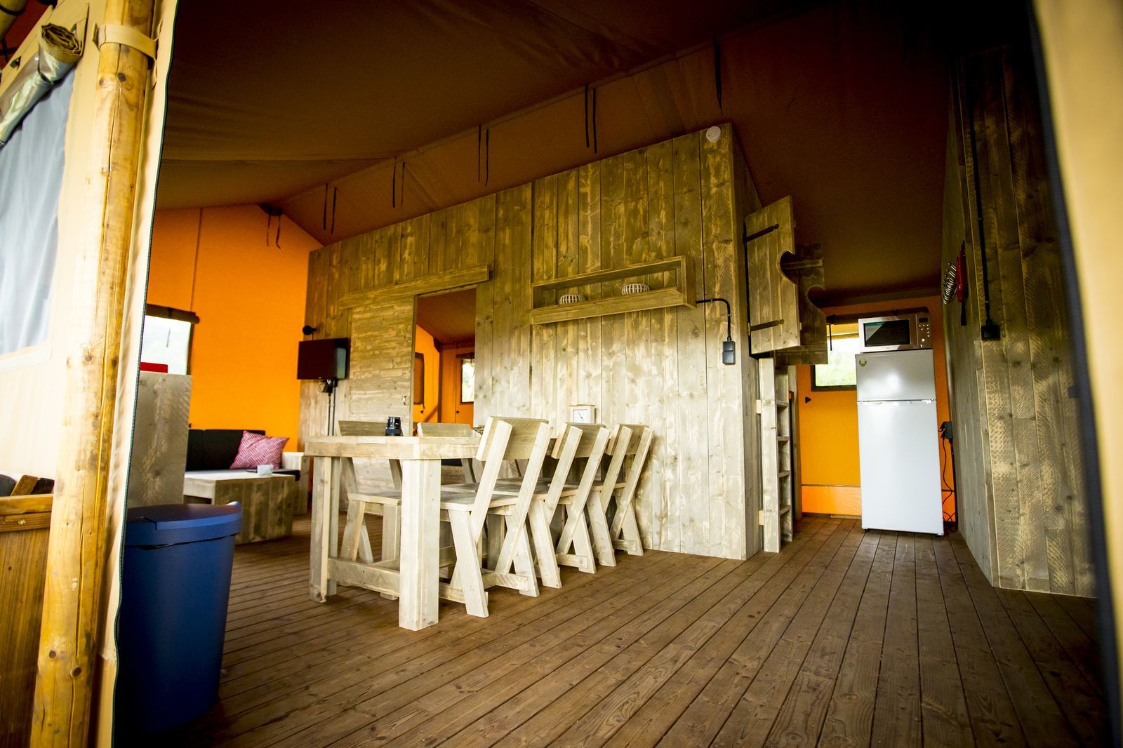 Glamping Lodge 7p.