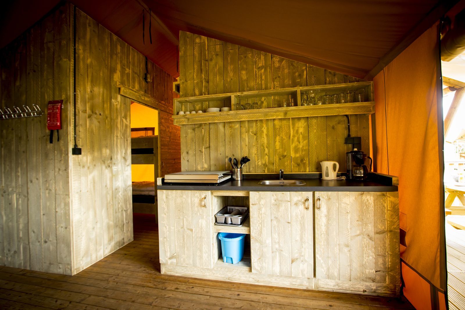 Glamping Lodge 7p.