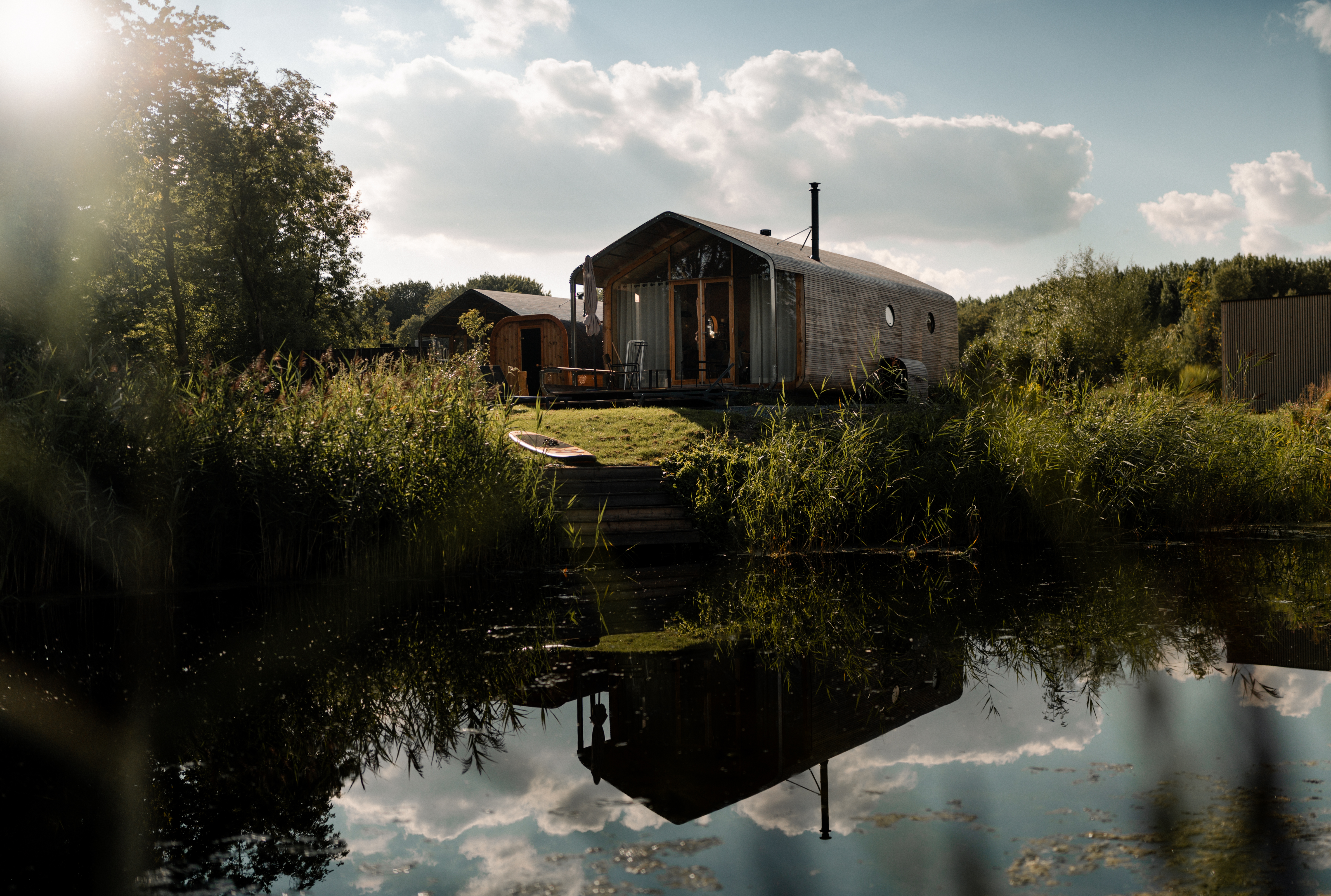 Wikkelhouse met Ligbad | 2 pers.