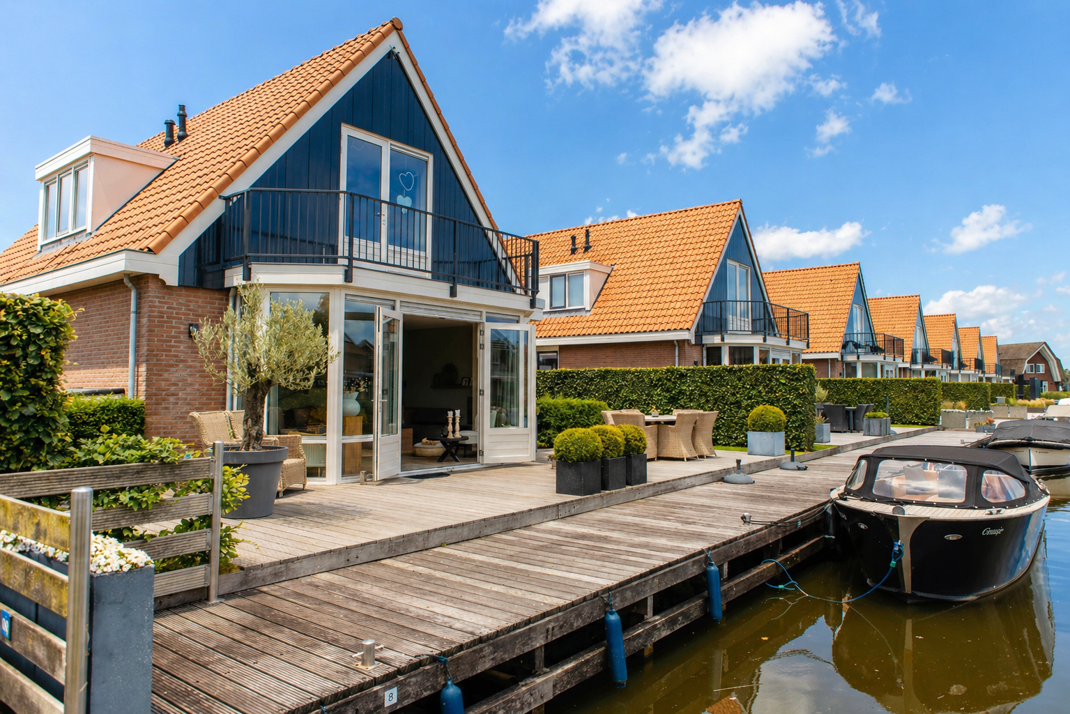 Vakantiehuis in Heeg (Nederland) 1 hond is welkom