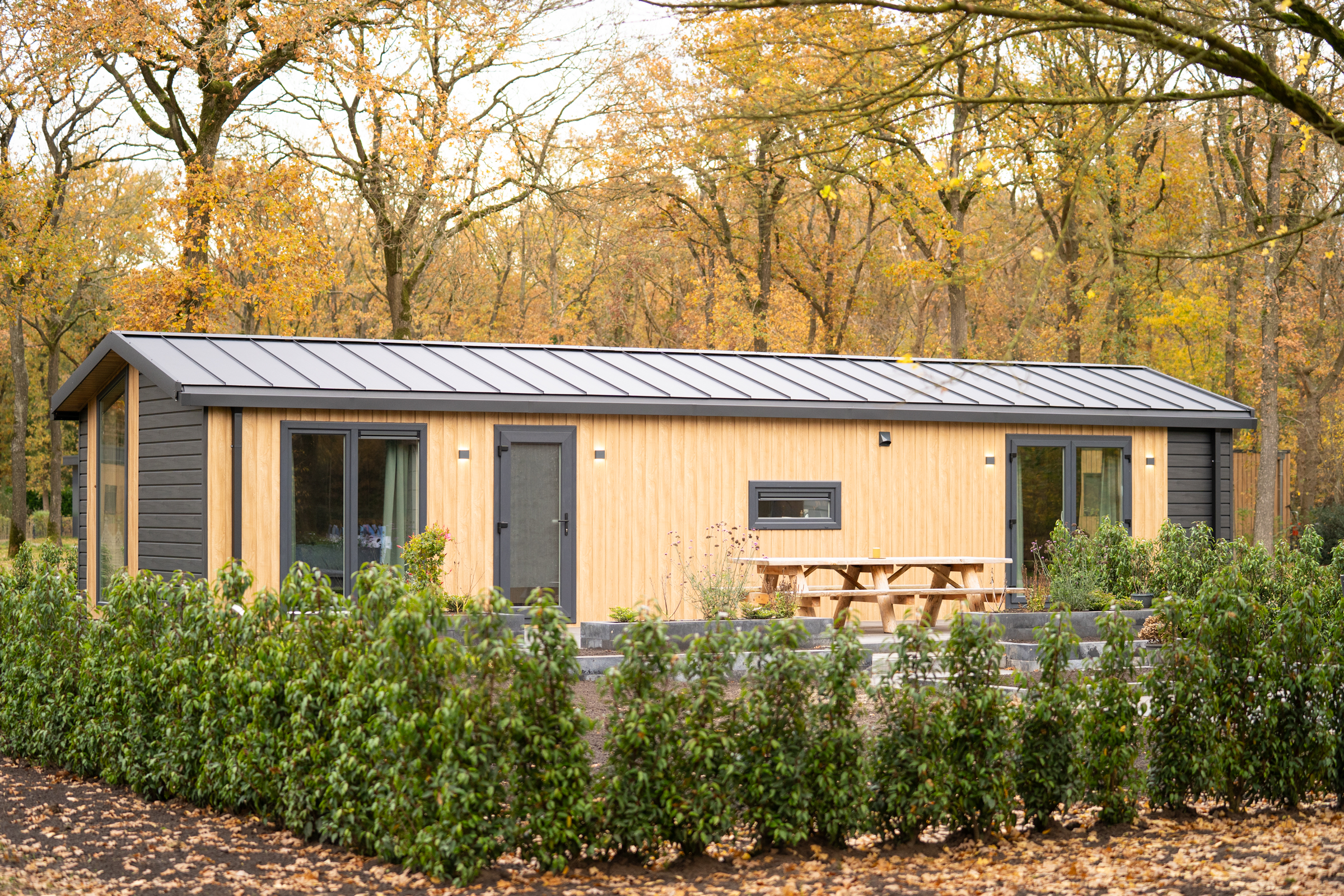 Aekinger Lodge | 4 people enclosed garden and hot tub