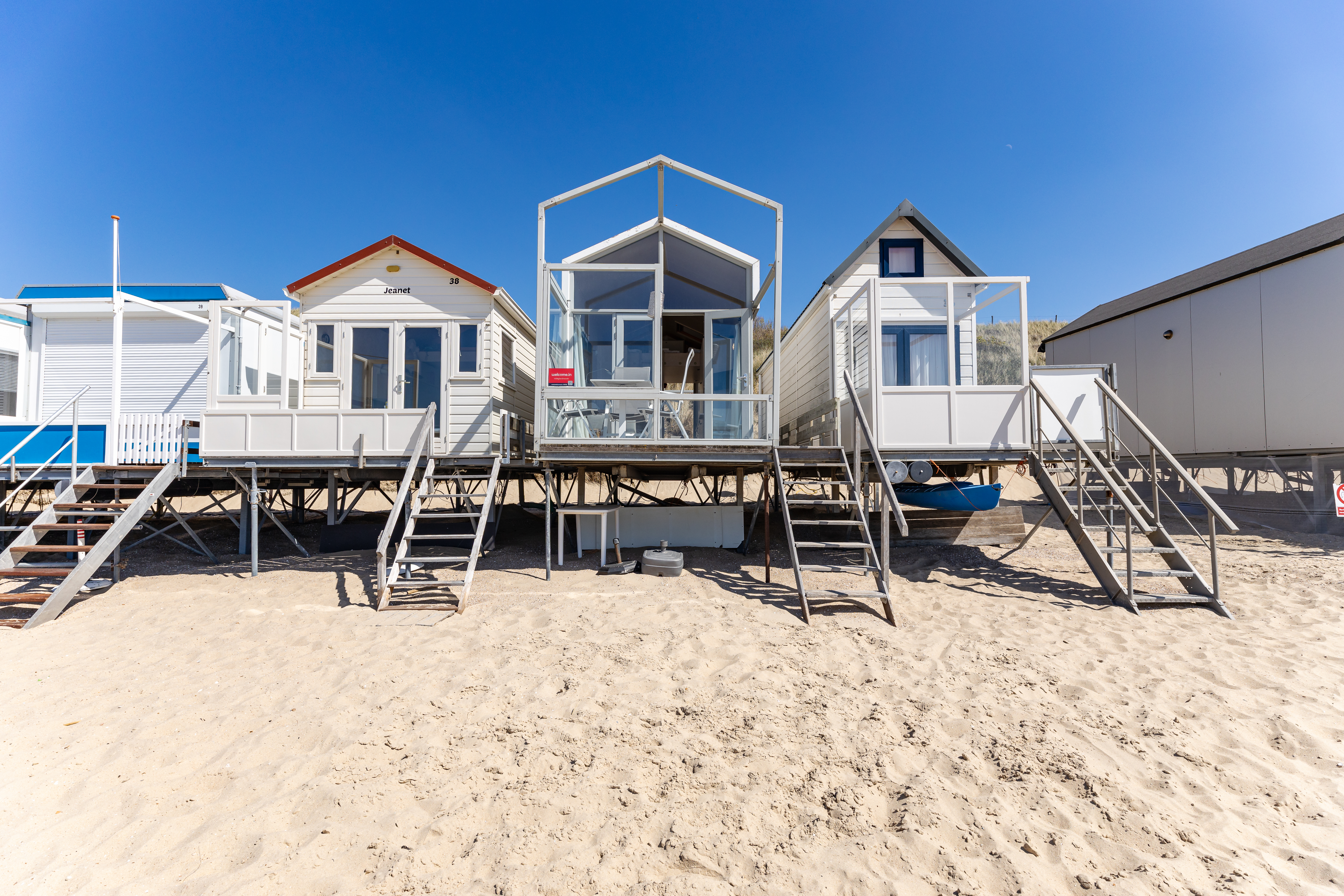 Slaapstrandhuisje - Strand Dishoek 37 I Dishoek