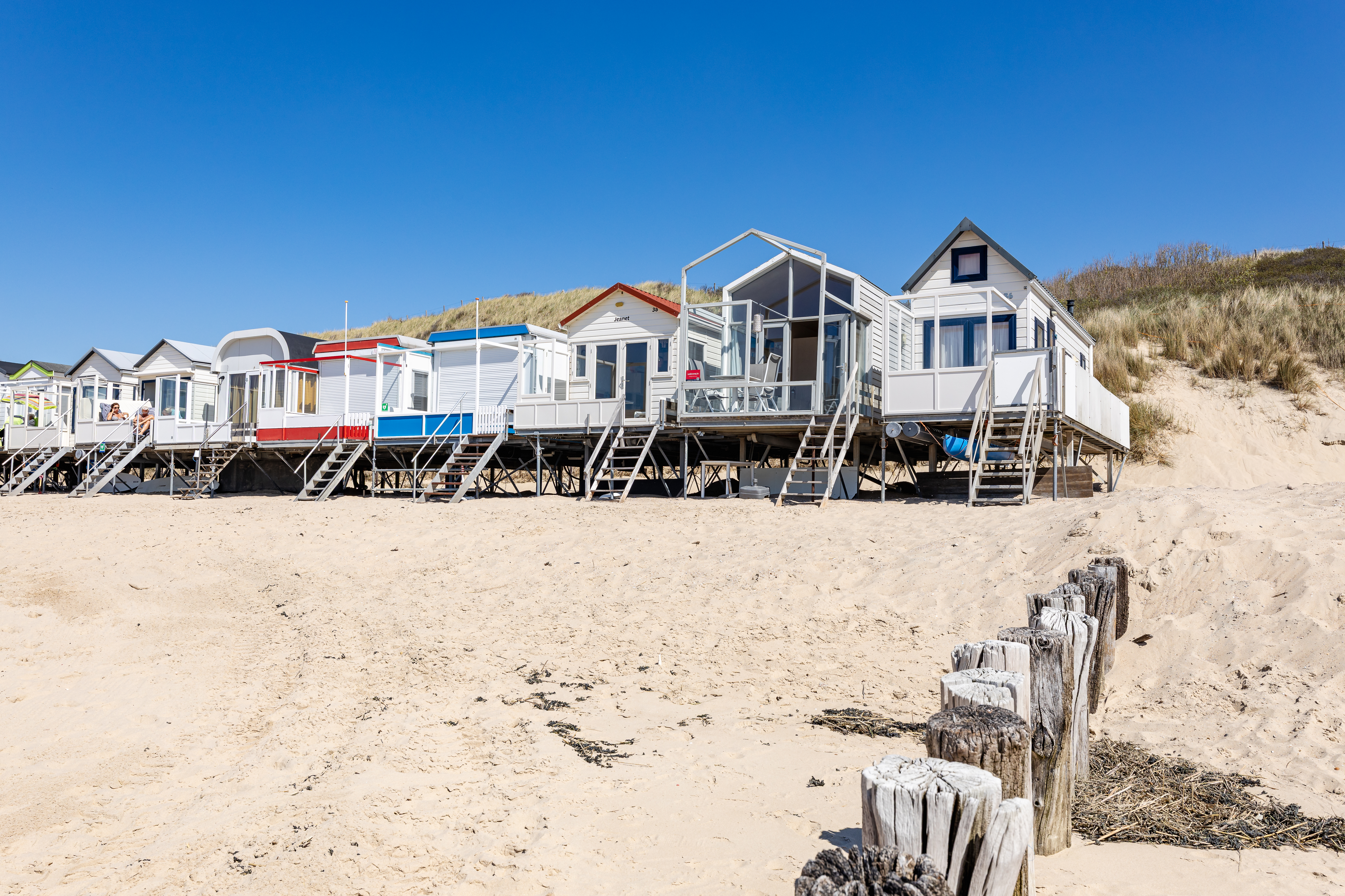 Slaapstrandhuisje - Strand Dishoek 37 I Dishoek
