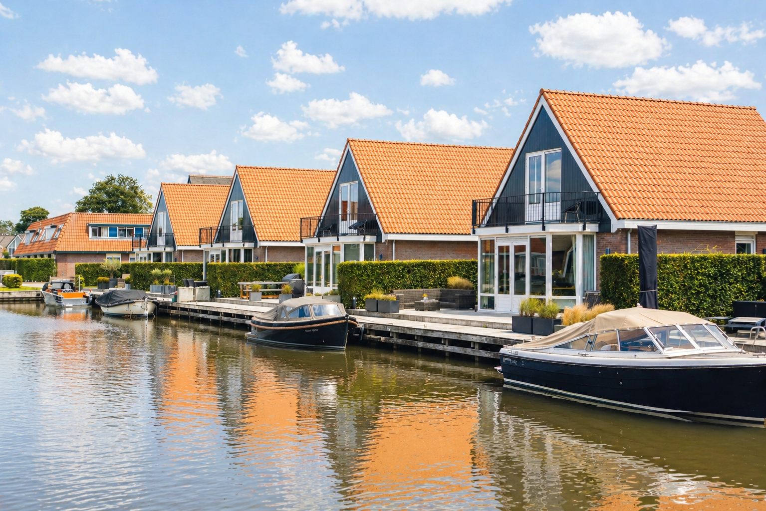 Vakantiehuis in Heeg (Nederland) 1 hond is welkom