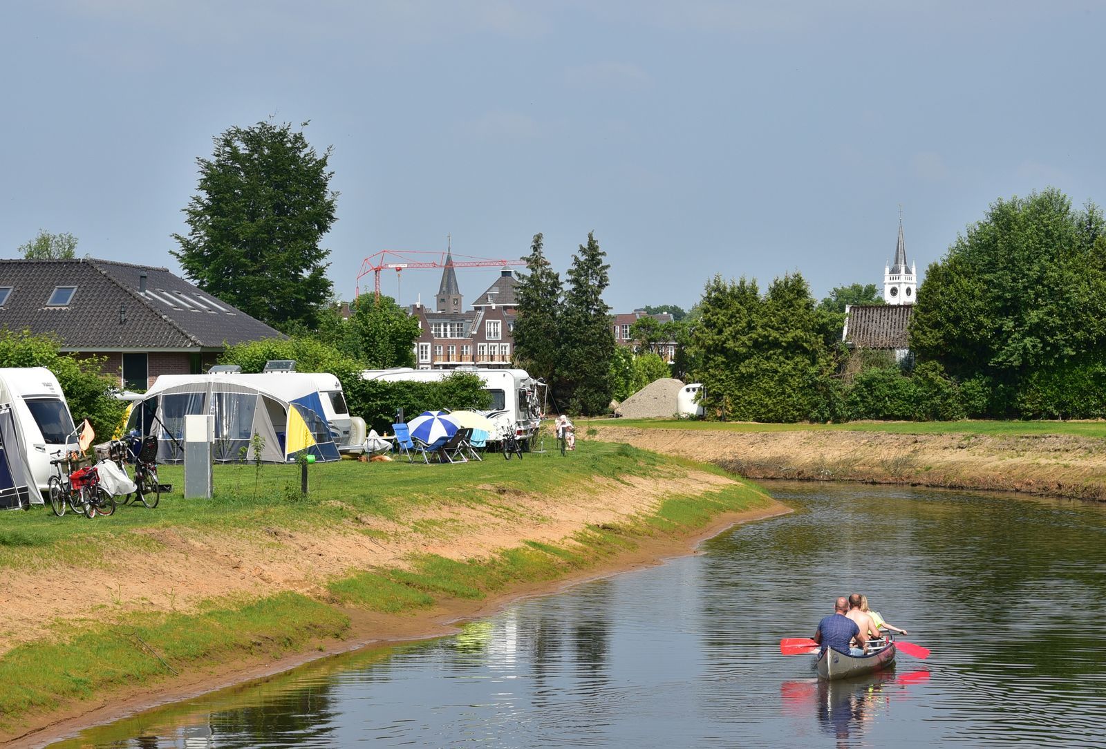 Comfortplaats aan het water