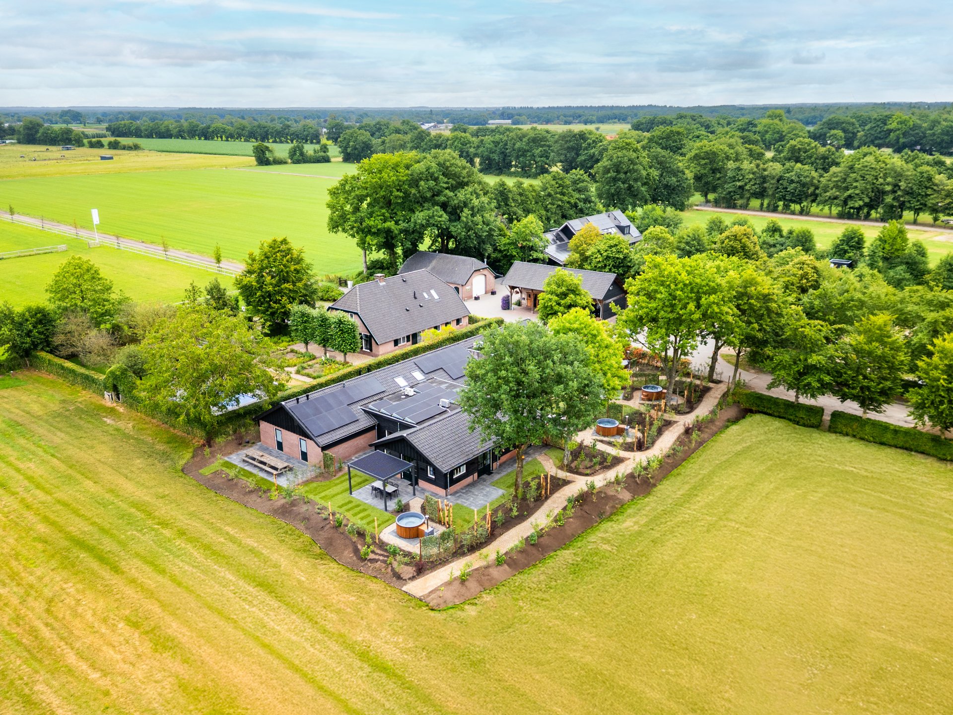 Ferienhaus mit umzäuntem Garten in Otterlo (Niederlande) und 2 Hunde erlaubt