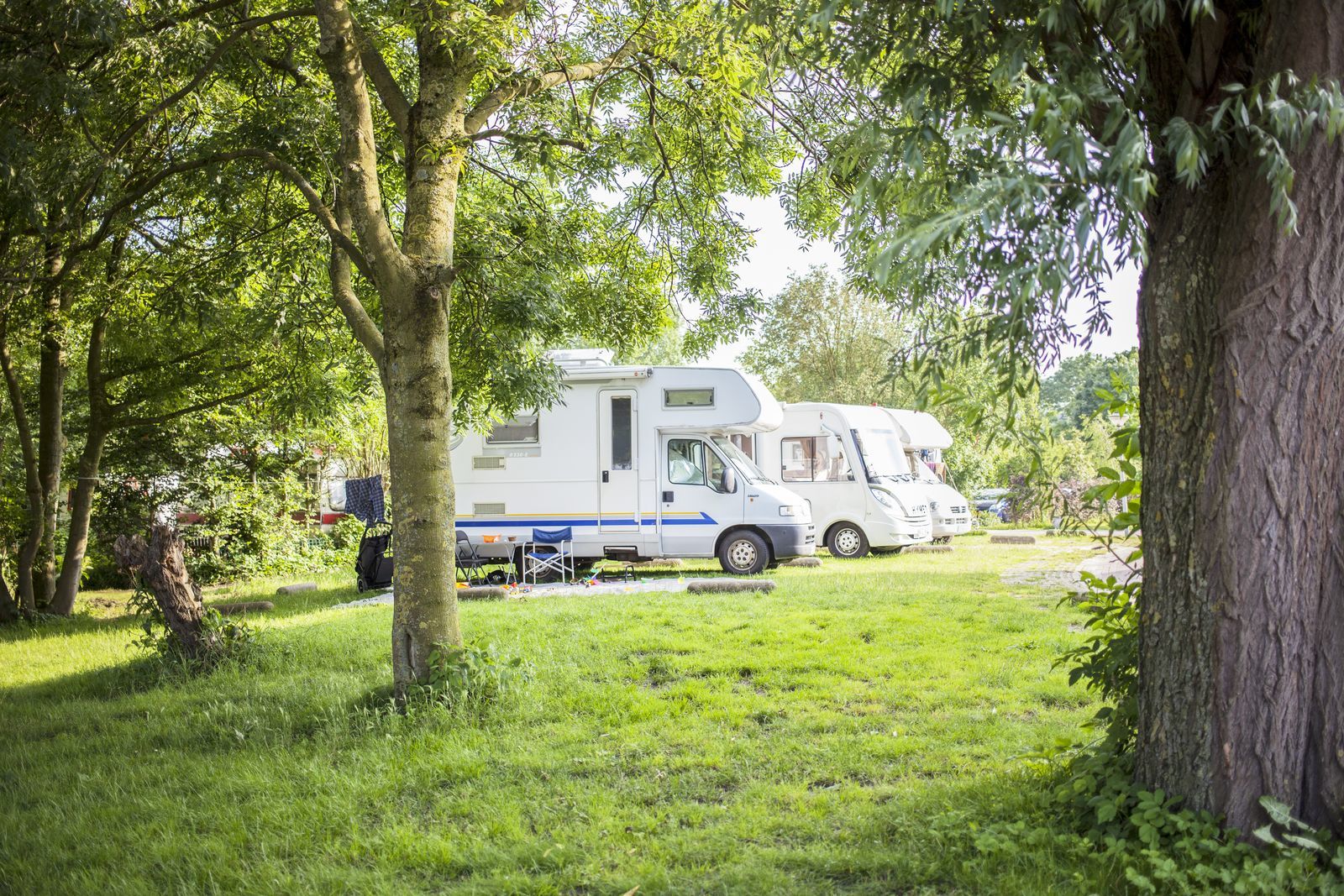 Motorhome/caravan pitches