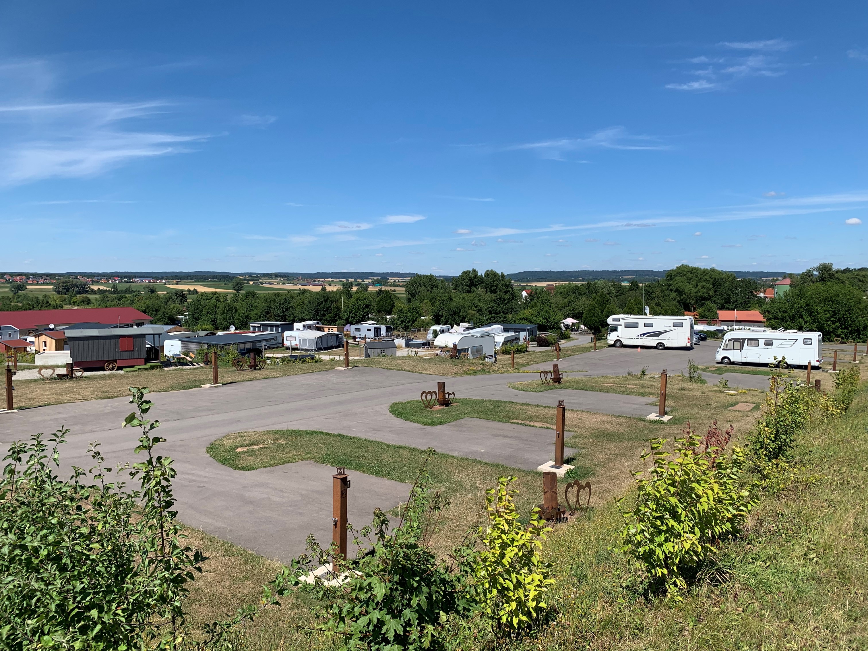 Motorhome pitch
