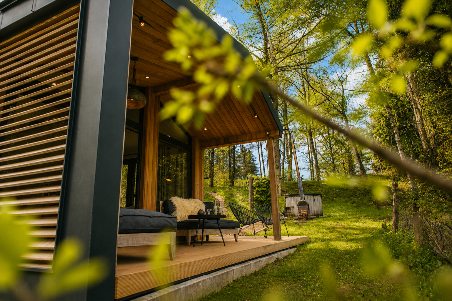 Nature Lodge met Hottub | 6 Pers. 