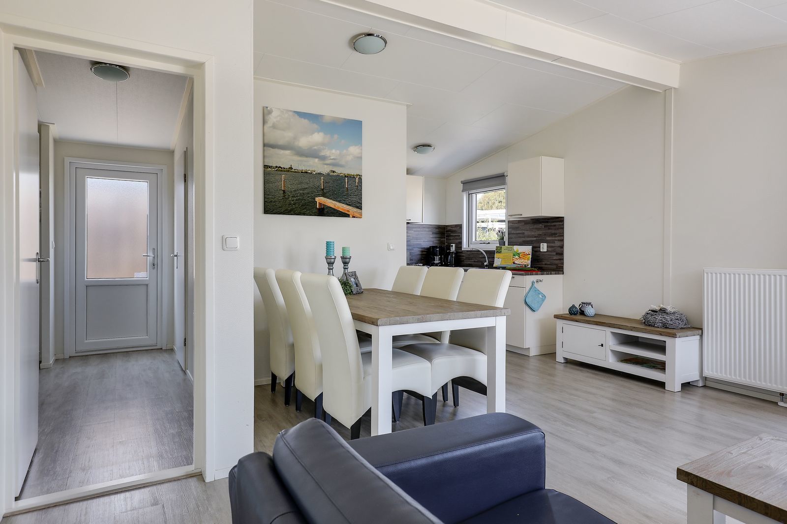 Beach house: 6 persons, 3 bedrooms