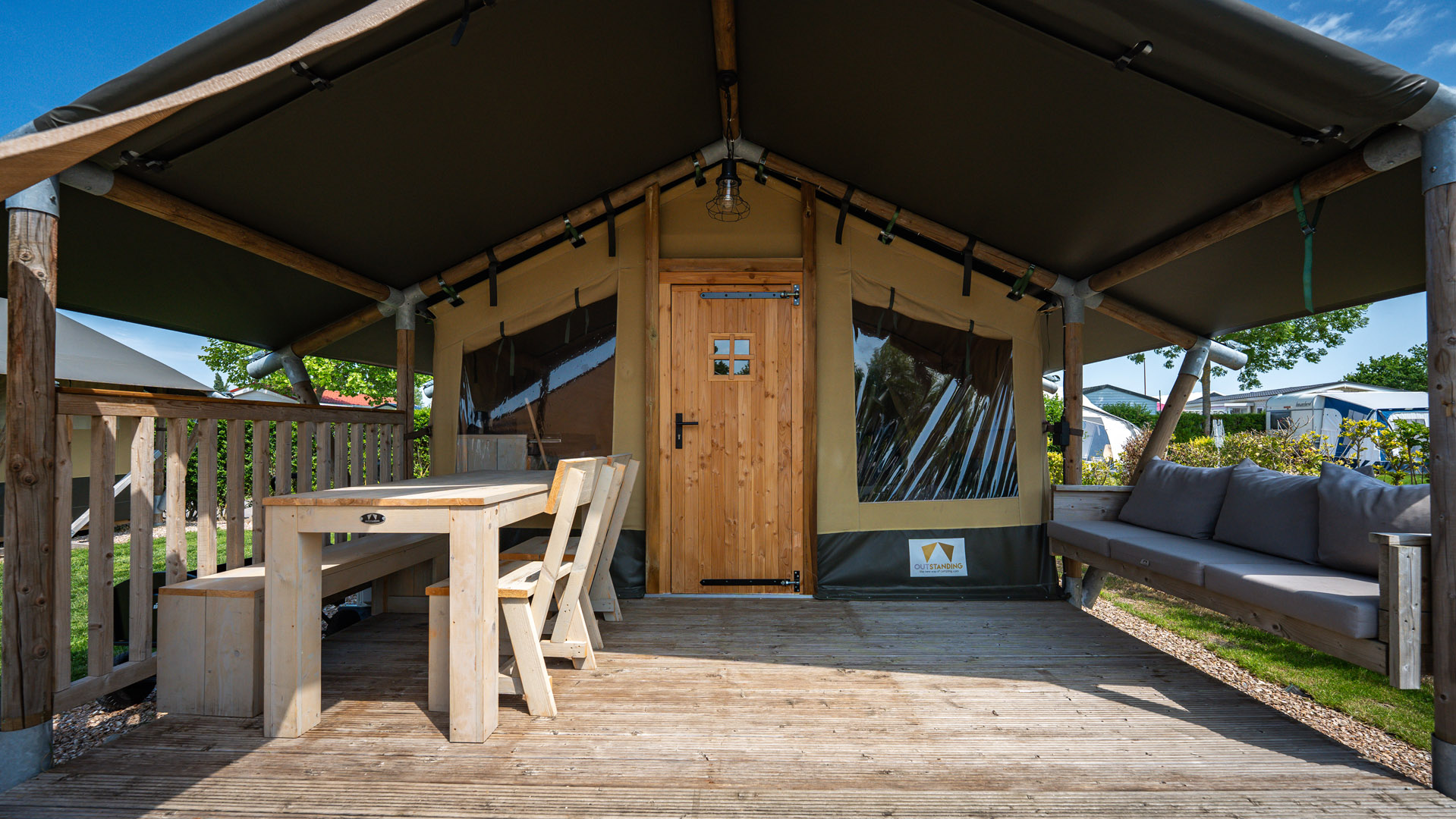 Vakantiepark De Molenhoek | Villatent Compact | 4 Pers.