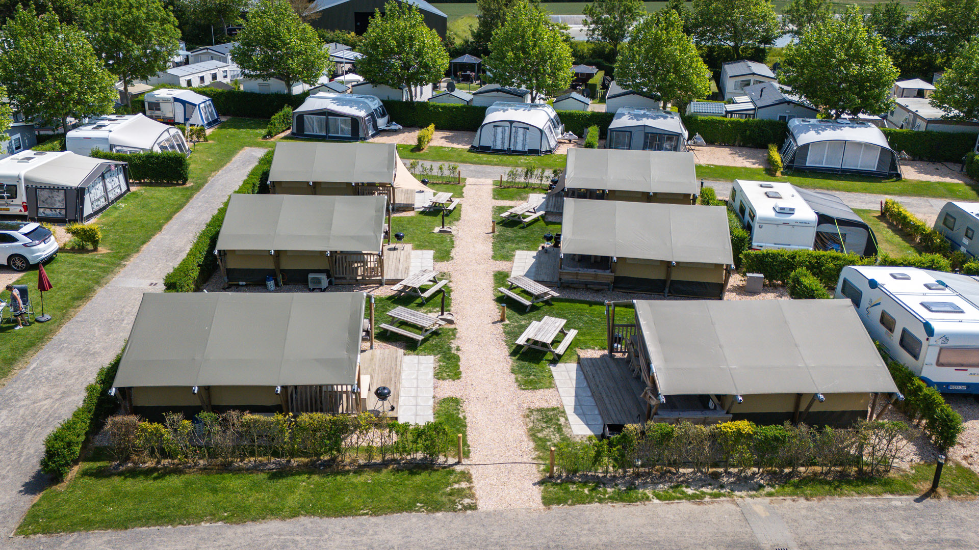 Vakantiepark De Molenhoek | Villatent Compact | 4 Pers.