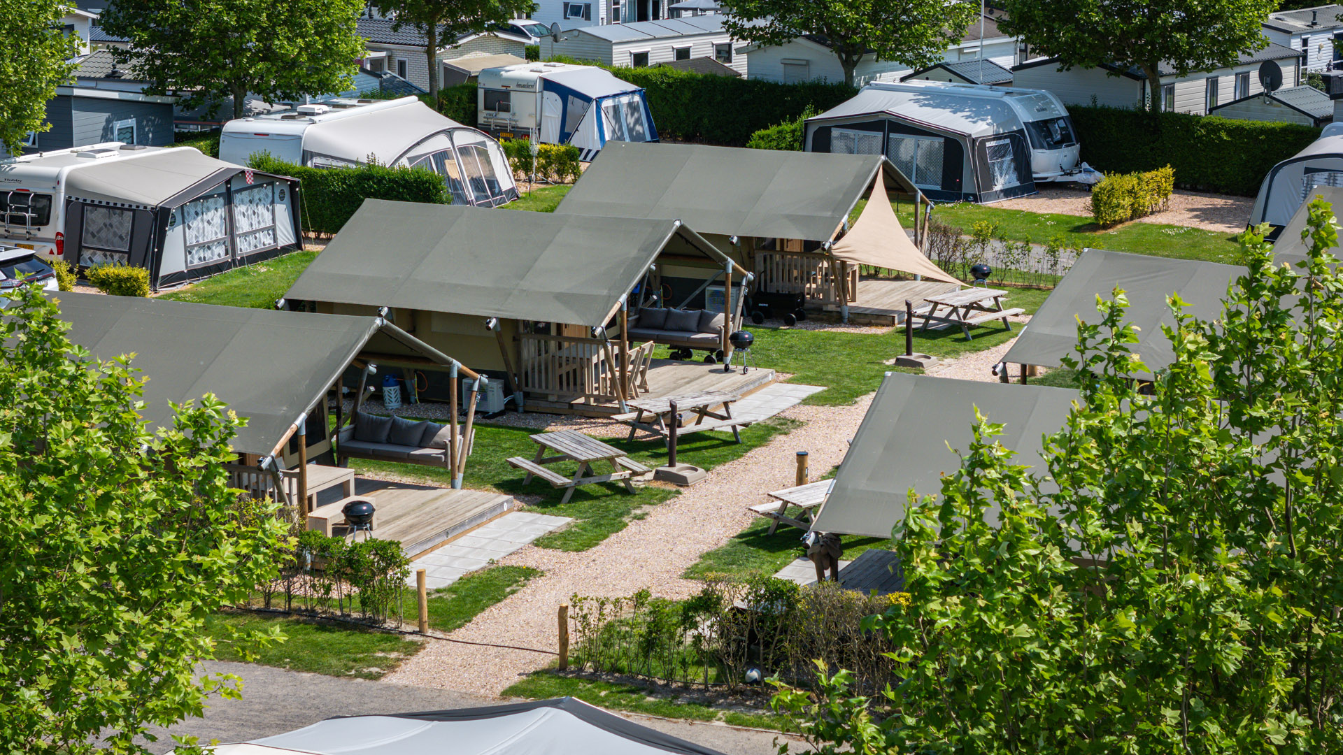 Vakantiepark De Molenhoek | Villatent Compact | 4 Pers.