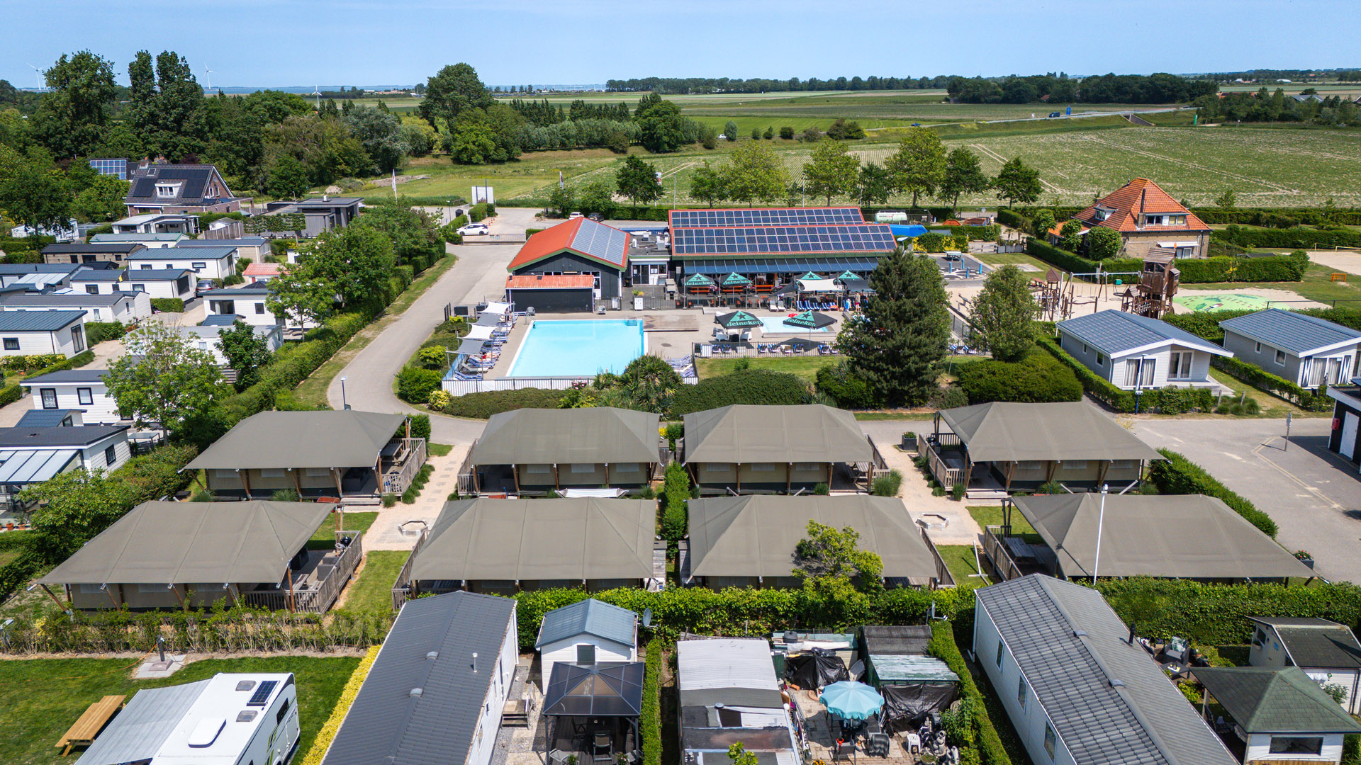 Vakantiepark De Molenhoek | Villatent Cottage | 6 Pers.