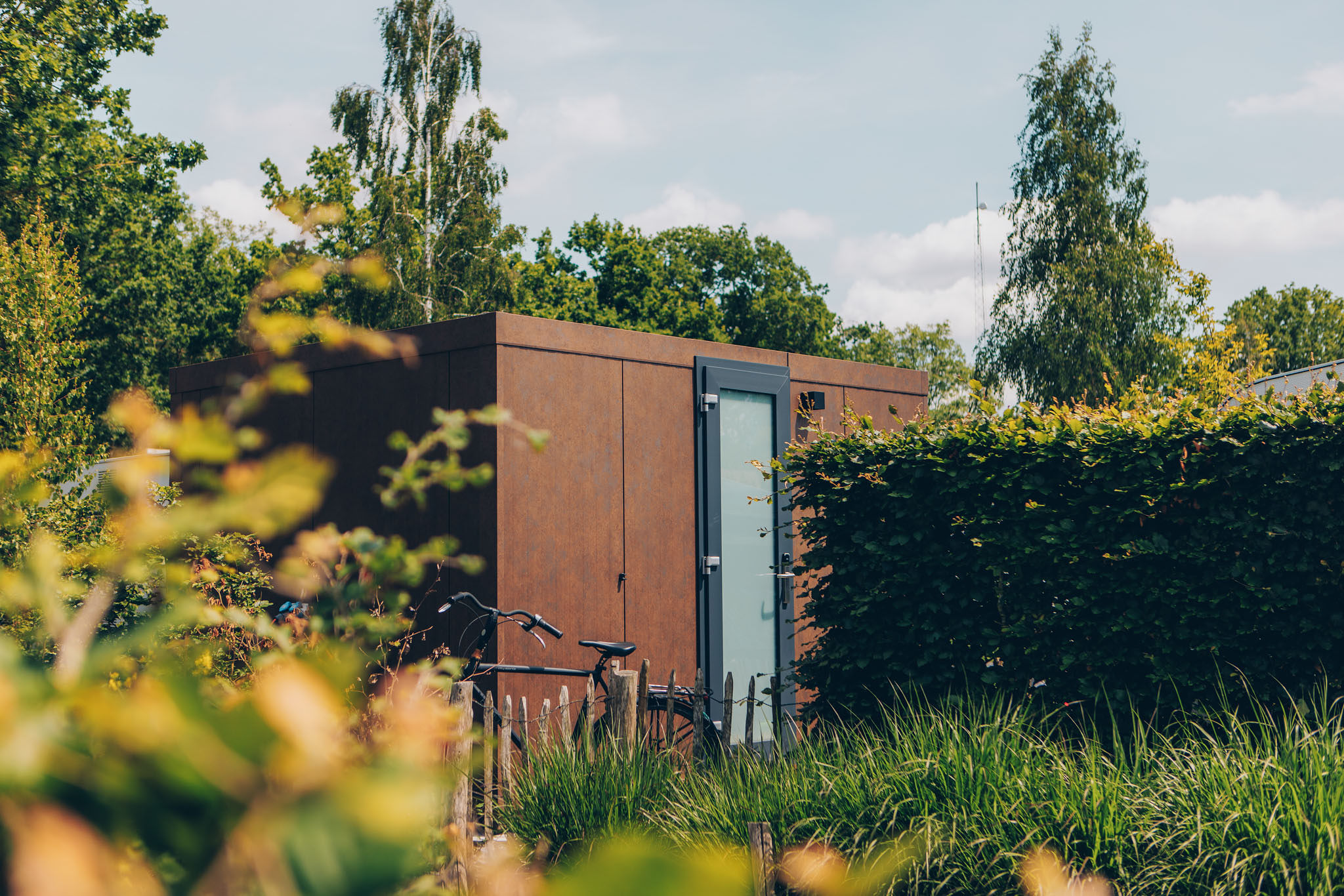 Kampeerplaats privé sanitair luxe